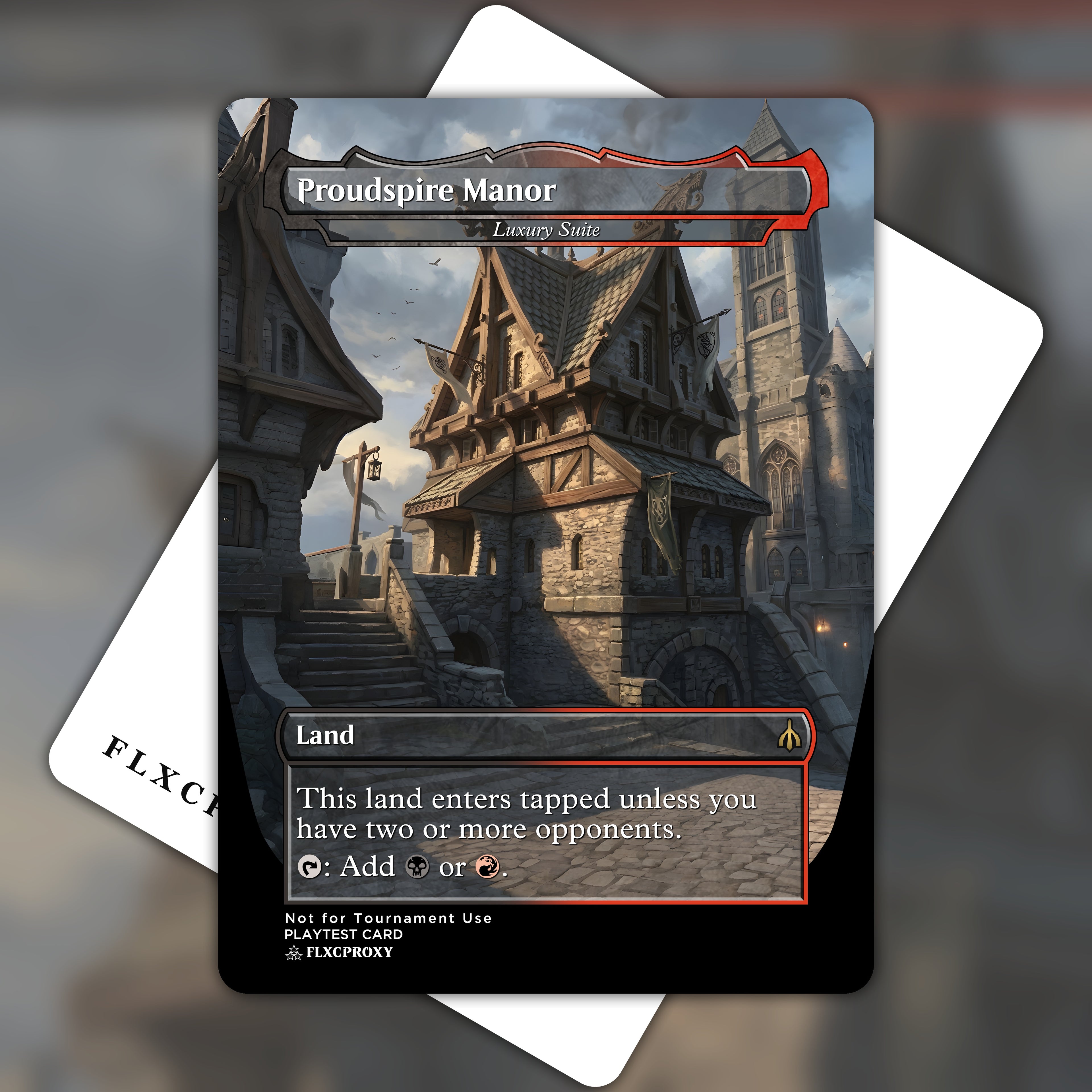 Luxury Suite MTG Proxy Proudspire Manor