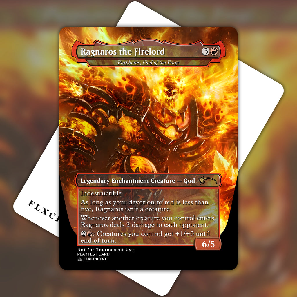 Ragnaros the Firelord MTG Proxy Blizzard