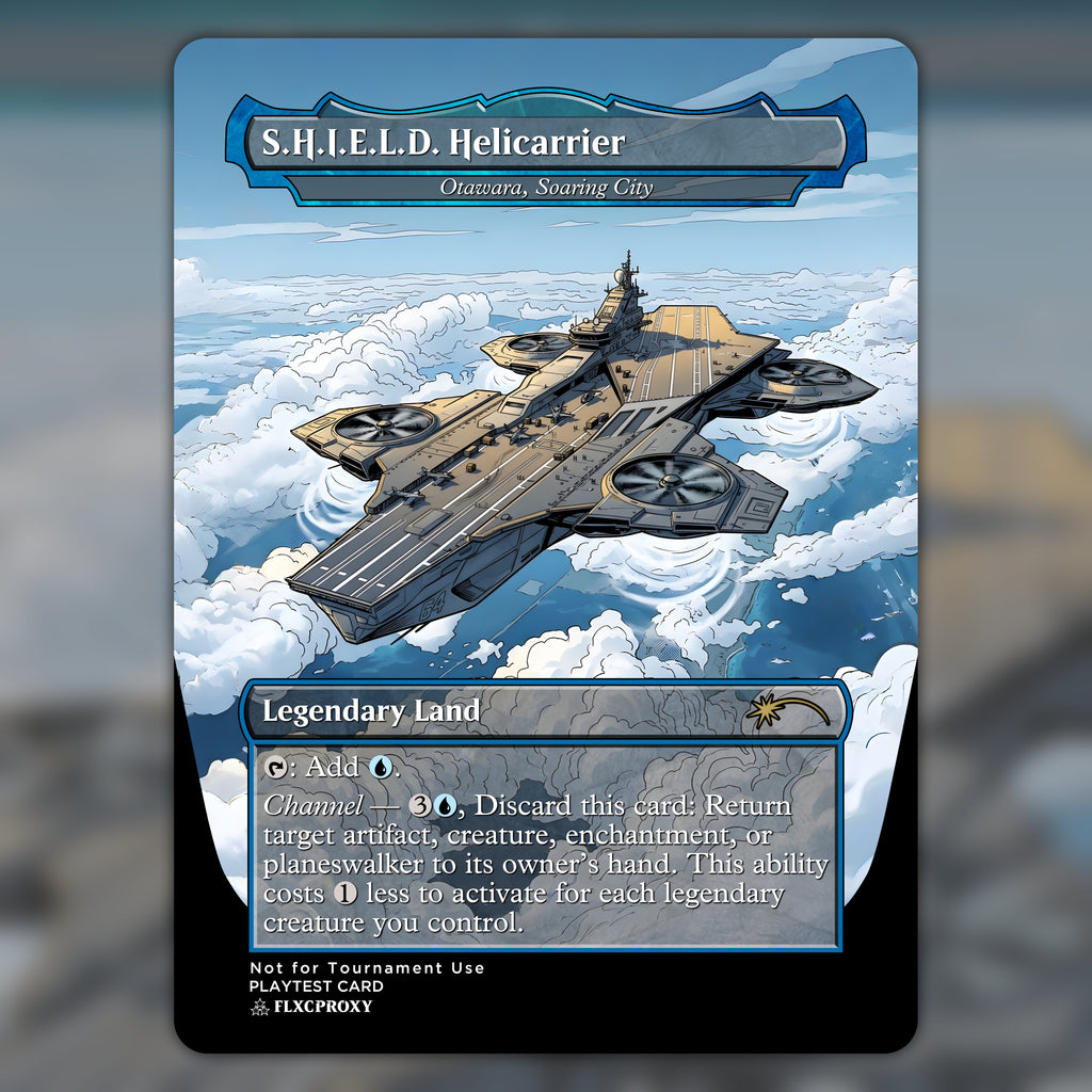 Otawara, Soaring City MTG Proxy S.H.I.E.L.D. Helicarrier