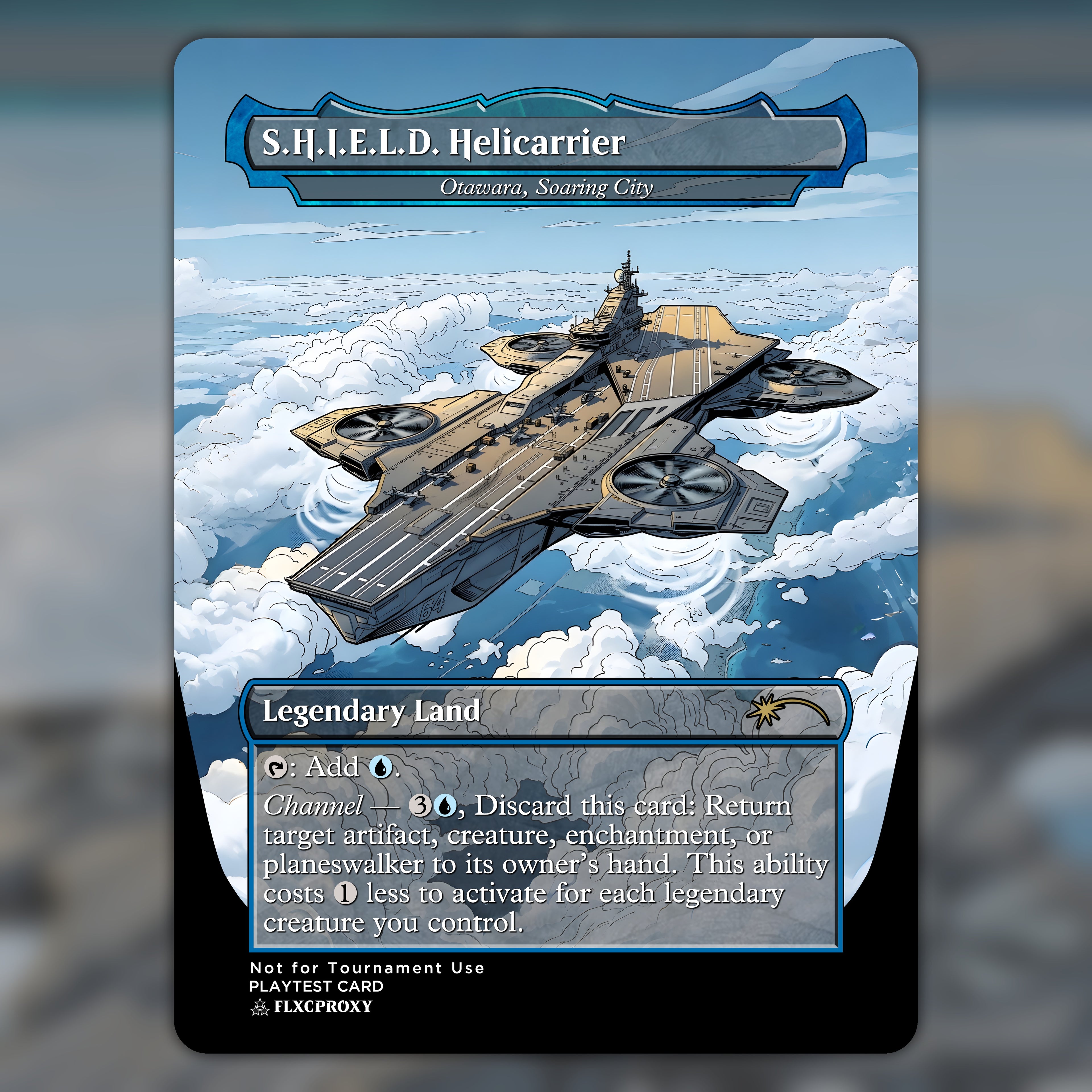 Otawara, Soaring City MTG Proxy S.H.I.E.L.D. Helicarrier