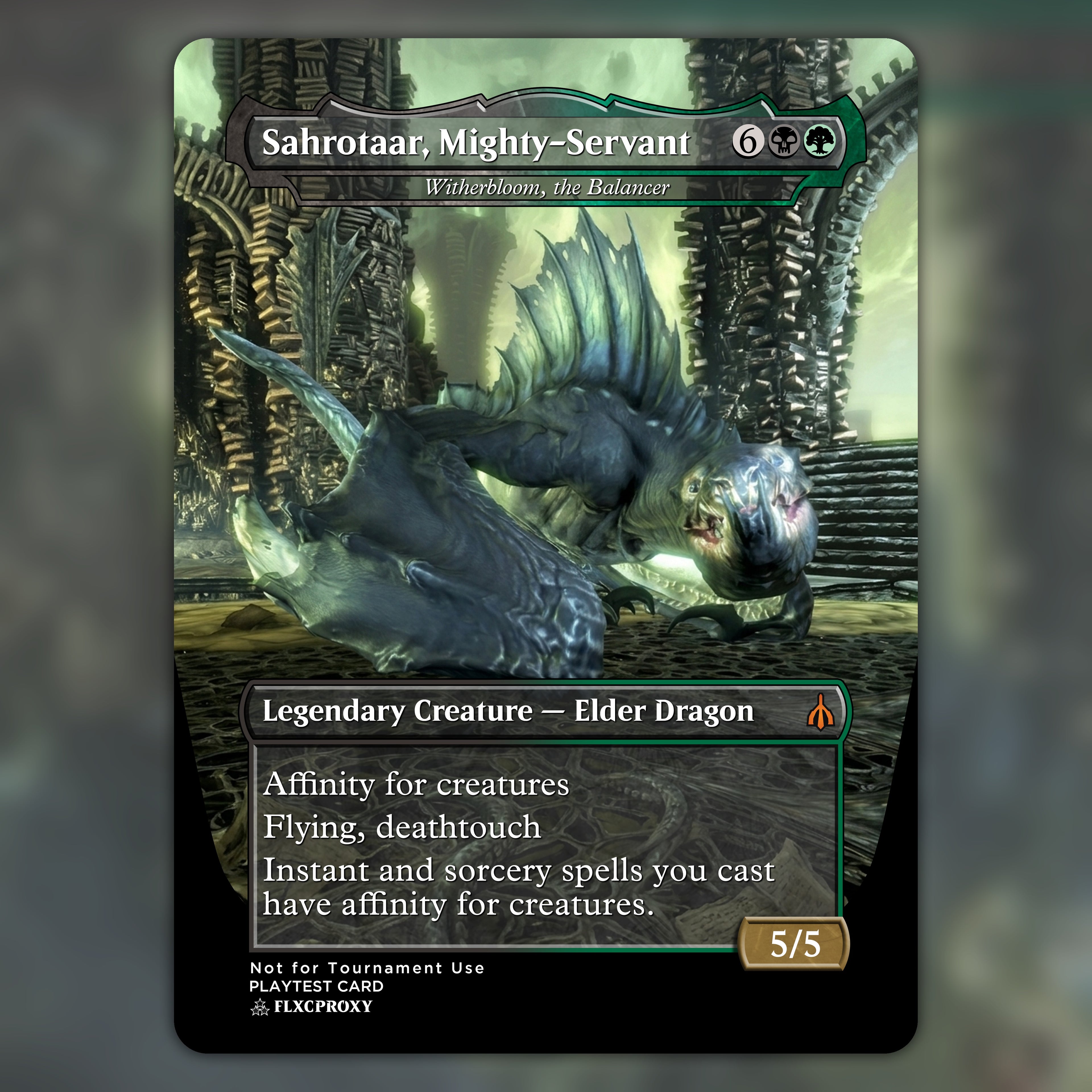Witherbloom, the Balancer MTG Proxy Sahrotaar