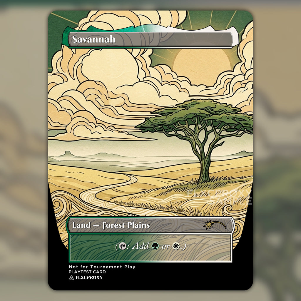 Savannah MTG Proxy Full Art