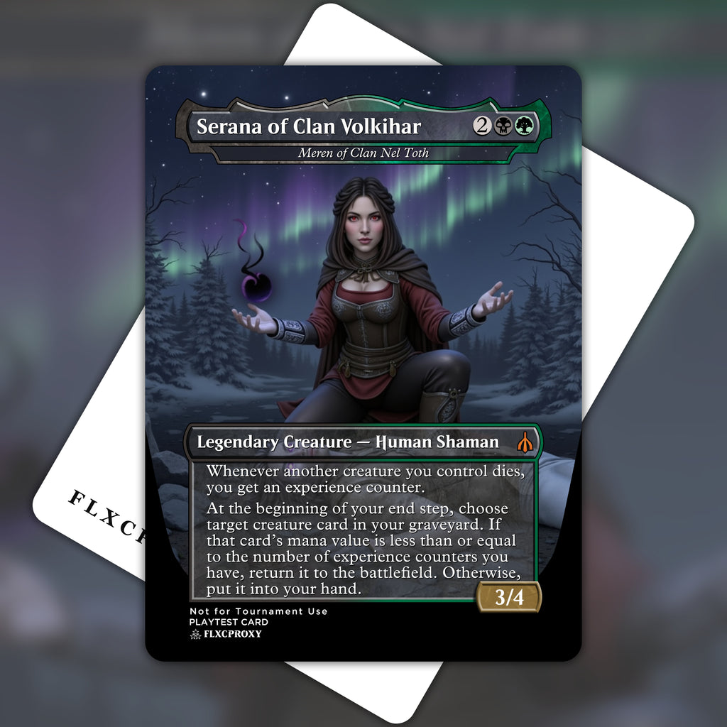 Meren of Clan Nel Toth MTG Proxy Serana of Clan Volkihar