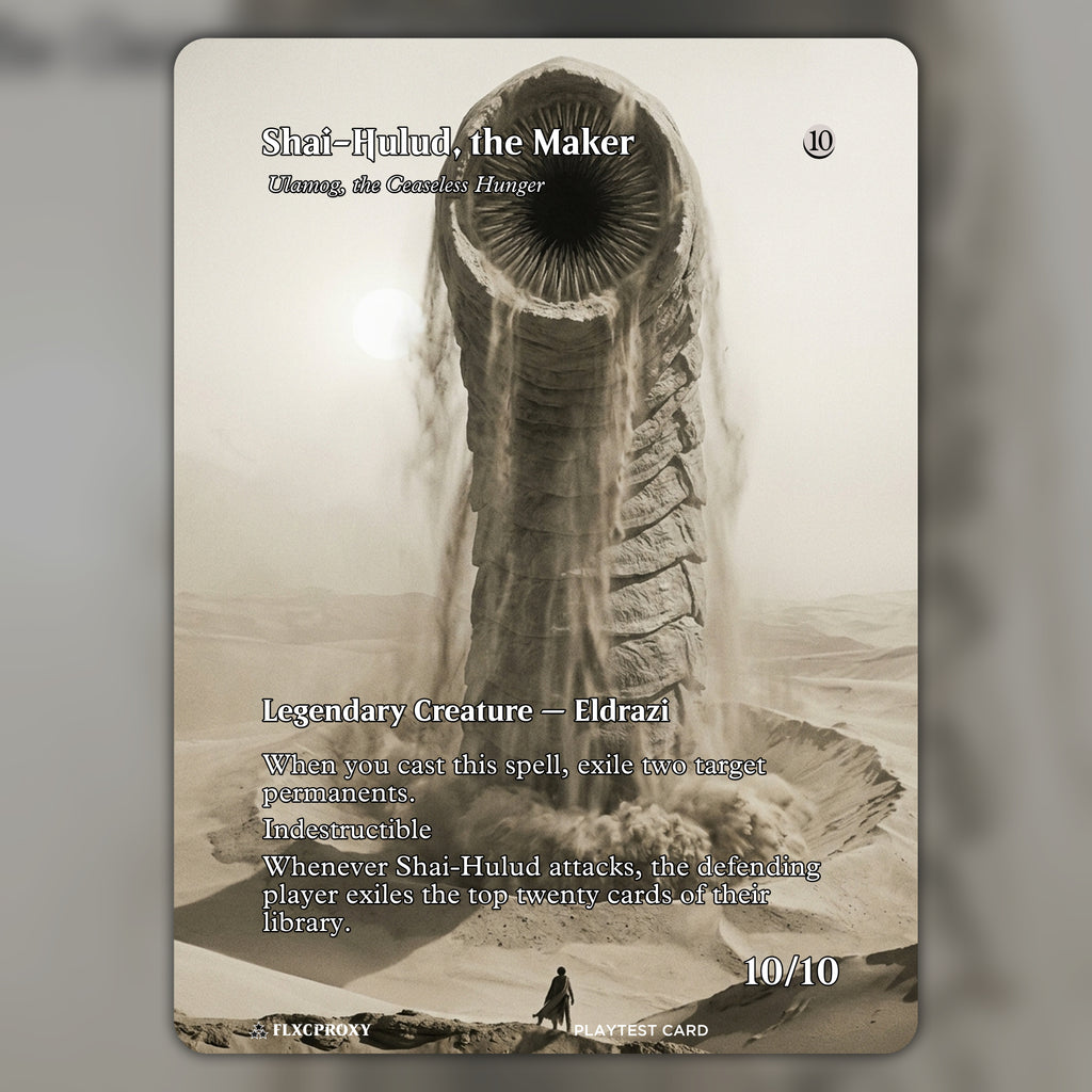 Shai-Hulud, the Maker MTG Proxy Dune