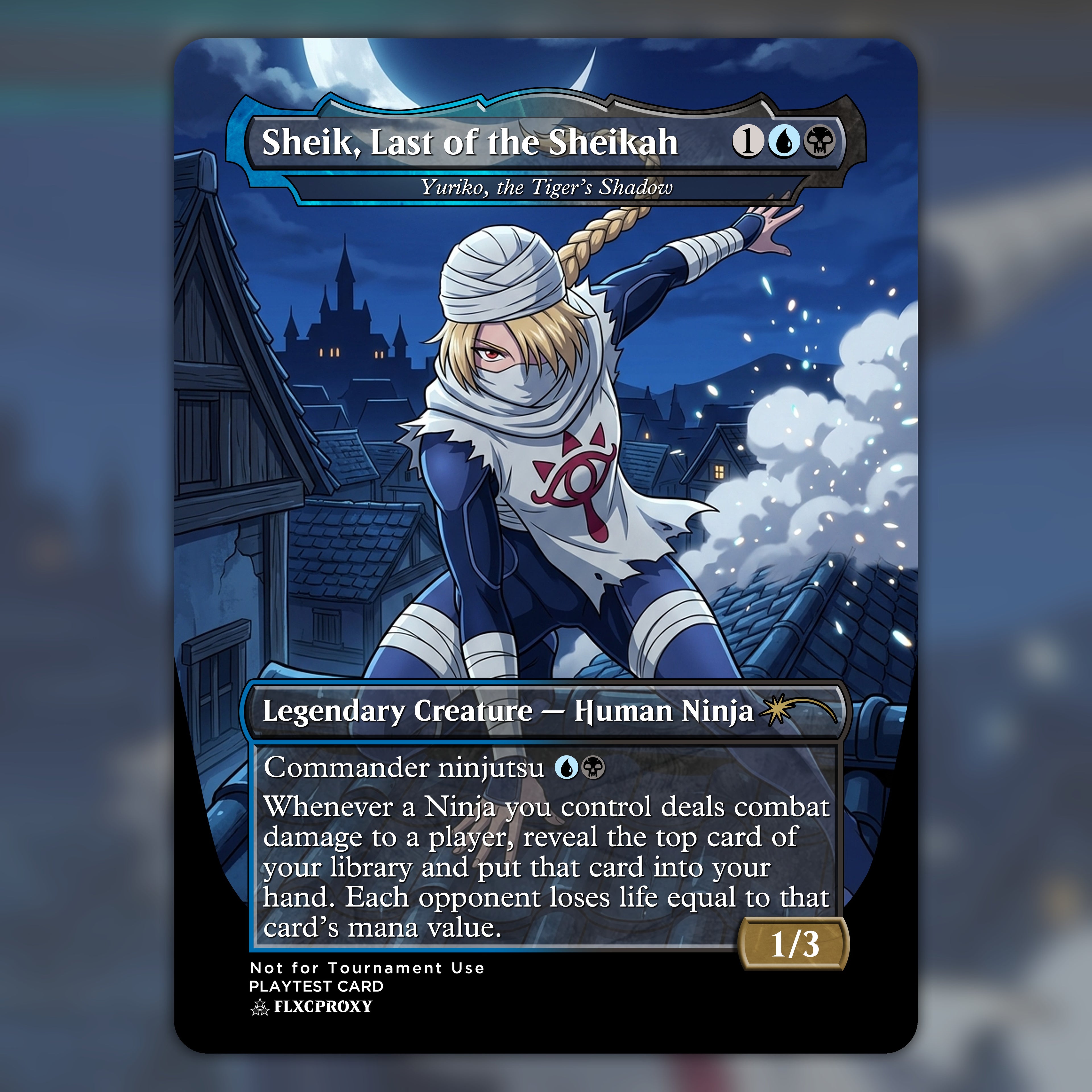 Sheik, Last of the Sheikah MTG Proxy Zelda