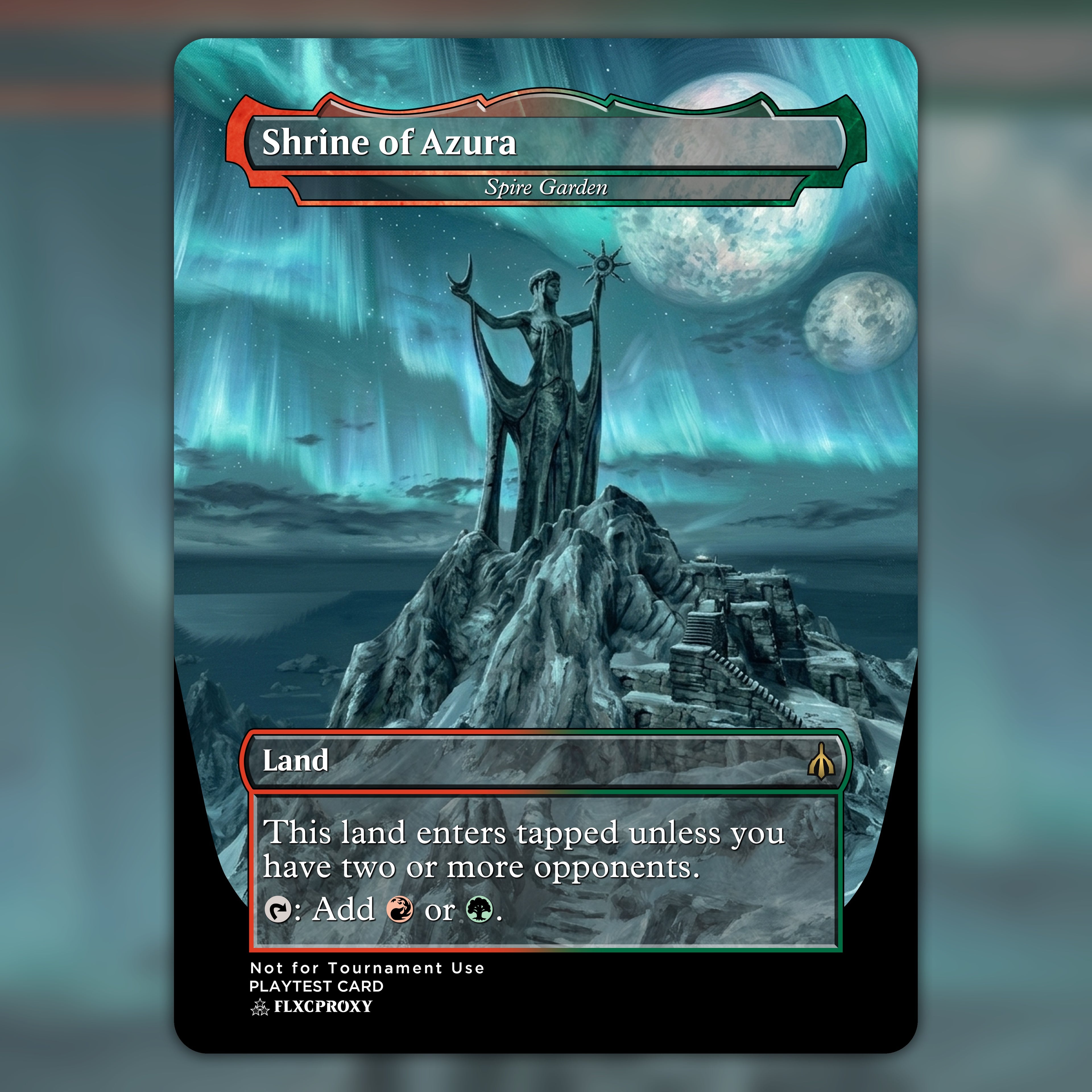 Spire Garden MTG Proxy Shrine of Azura