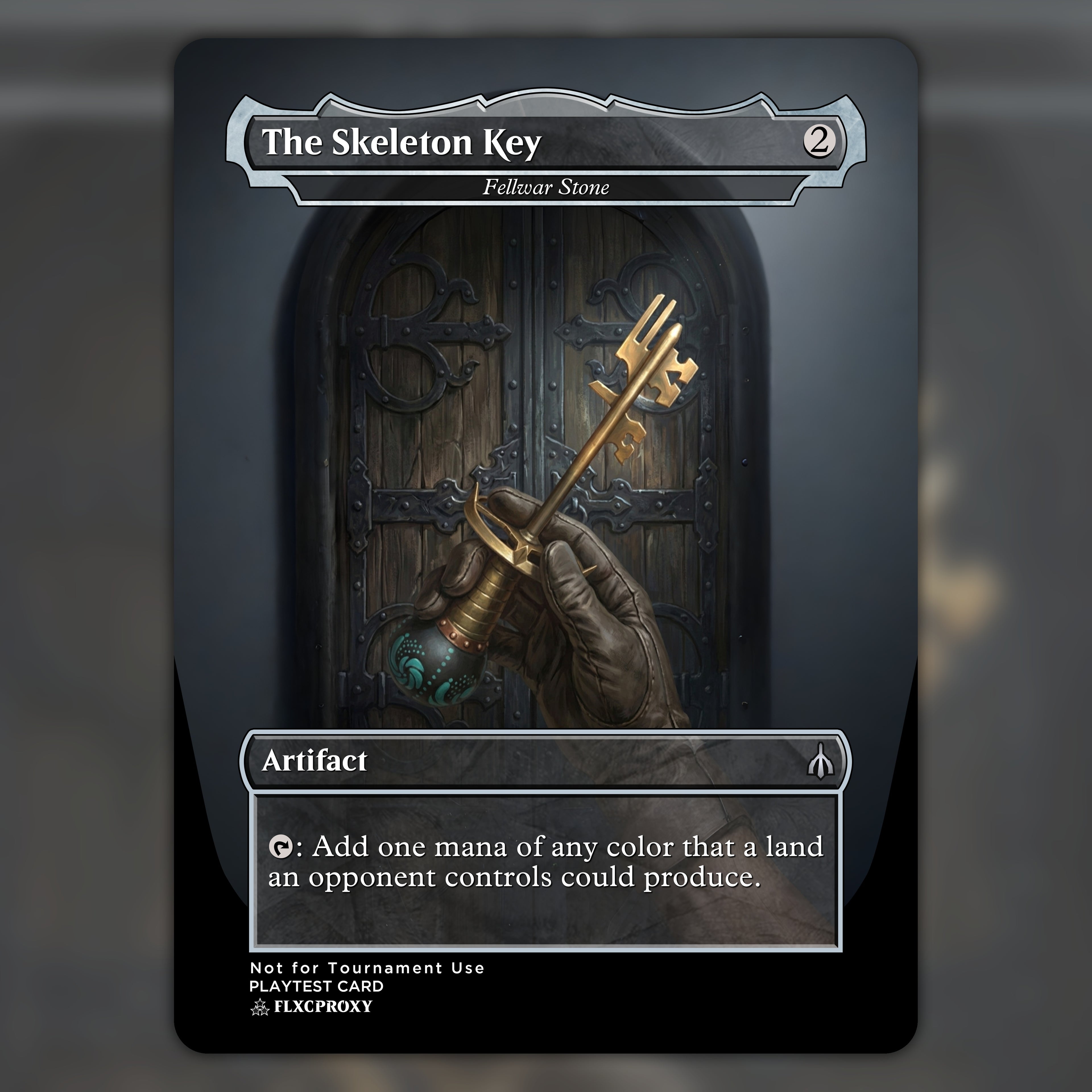 Fellwar Stone MTG Proxy Skeleton Key