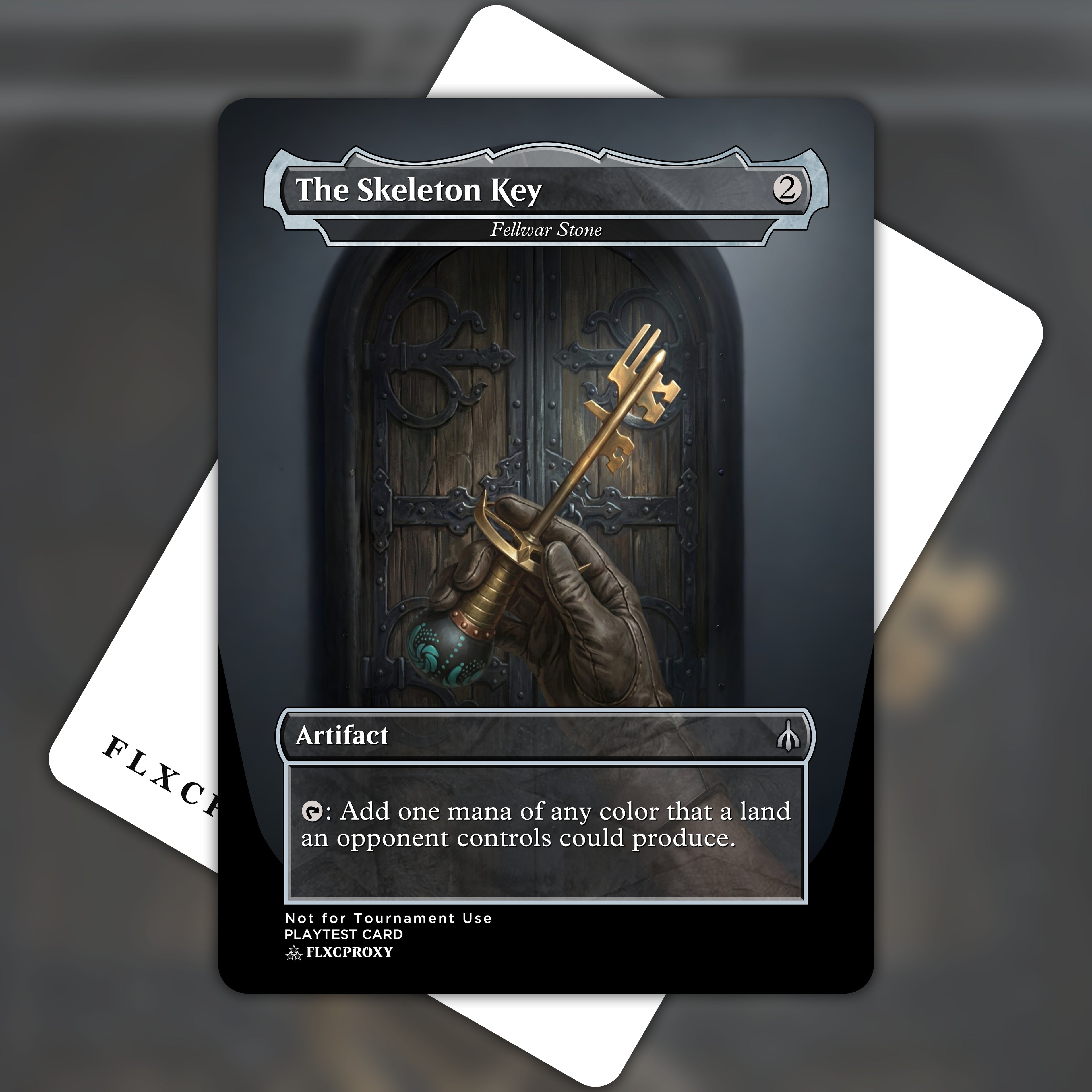 Fellwar Stone MTG Proxy Skeleton Key