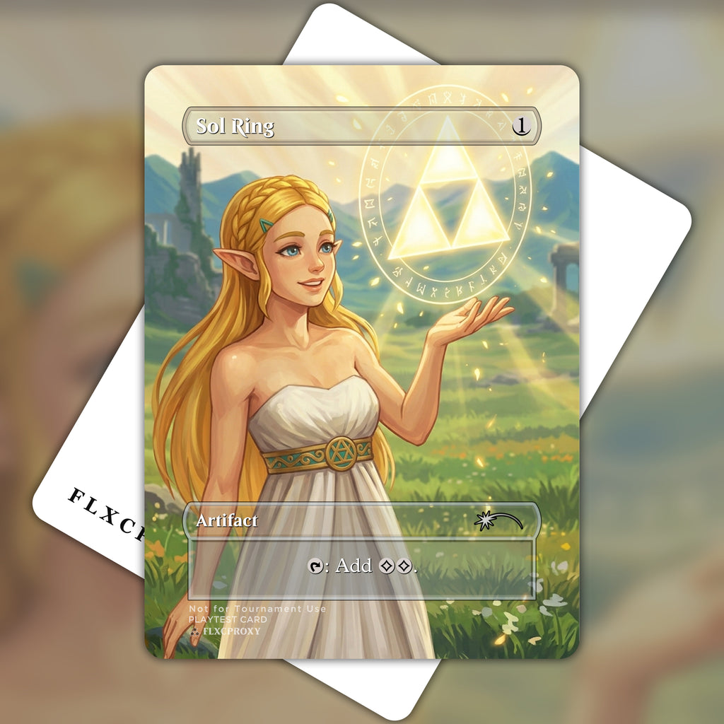 Sol Ring MTG Proxy Zelda