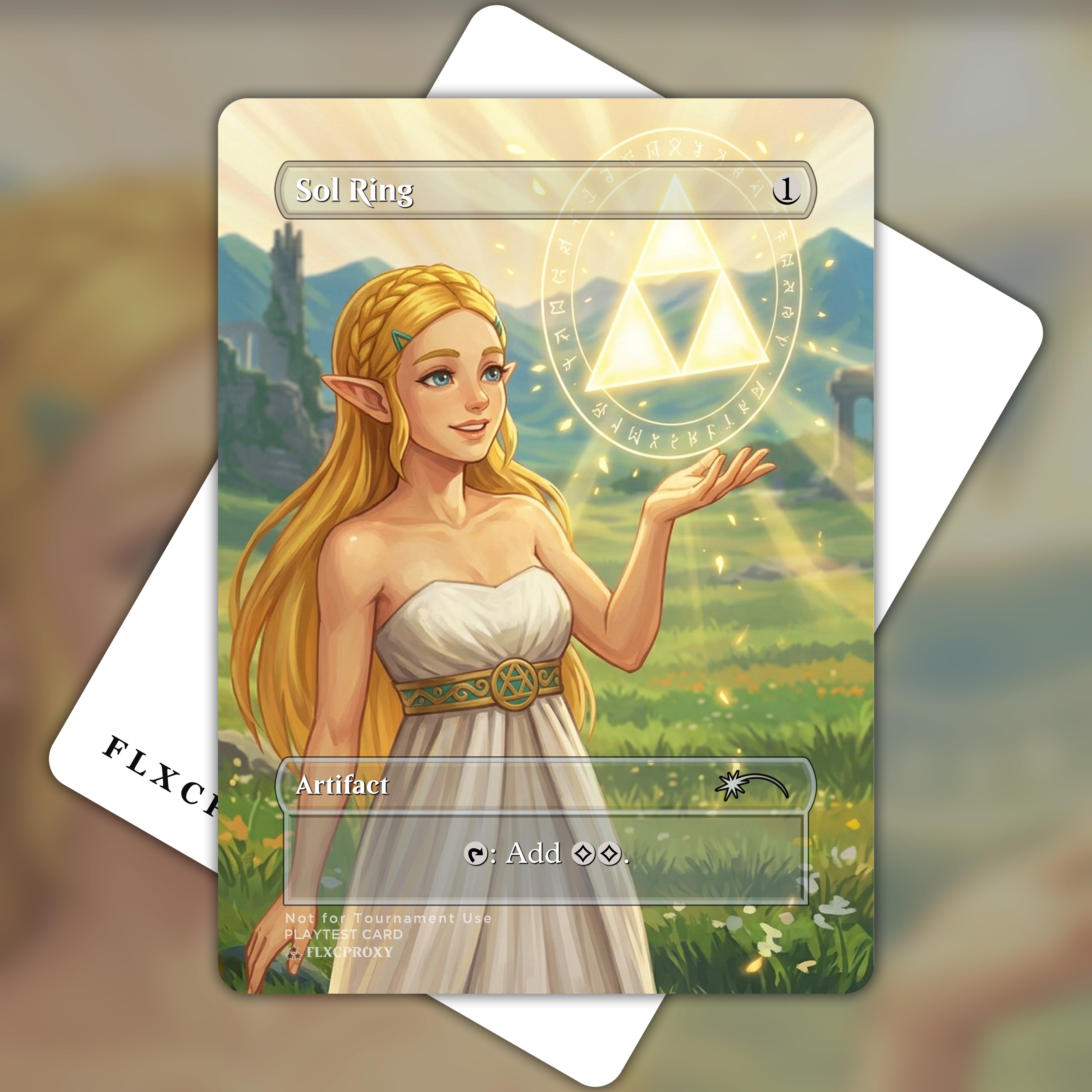 Sol Ring MTG Proxy Zelda