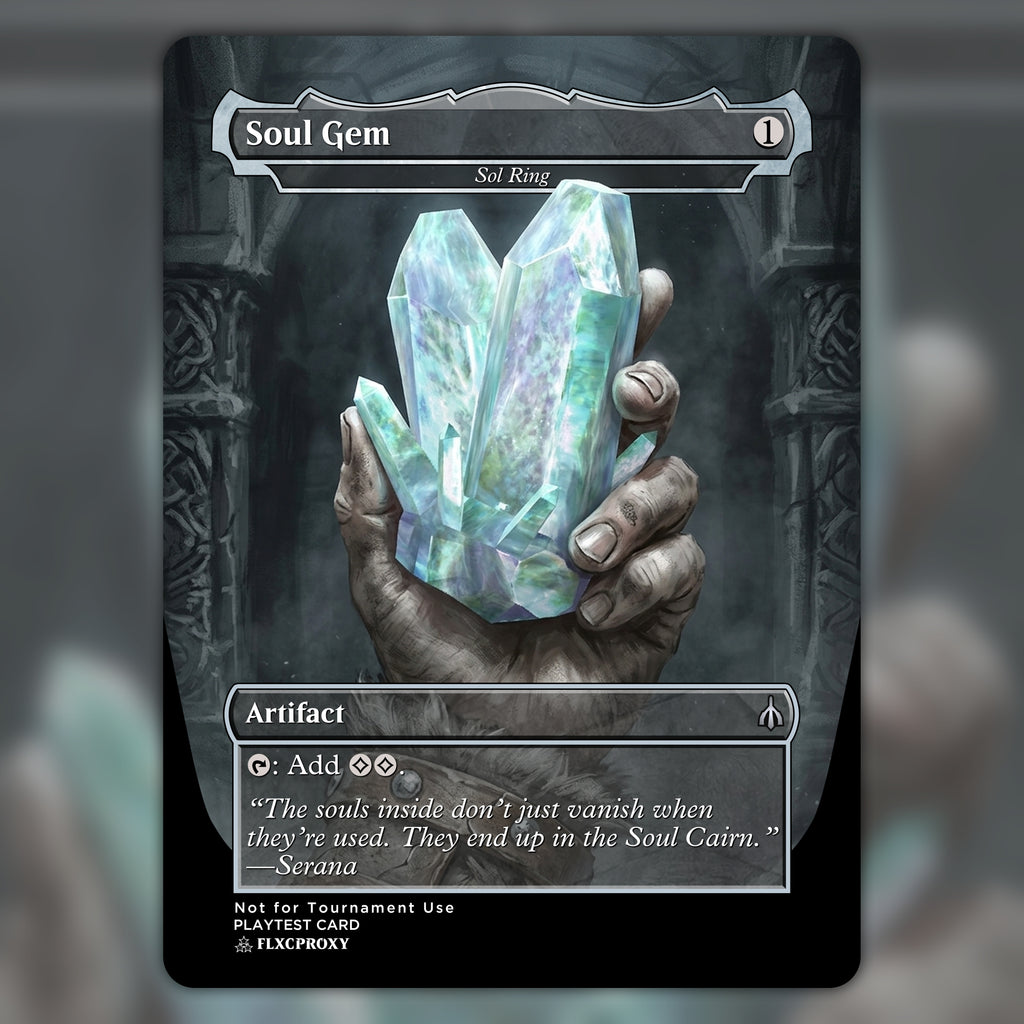 Sol Ring MTG Proxy Soul Gem