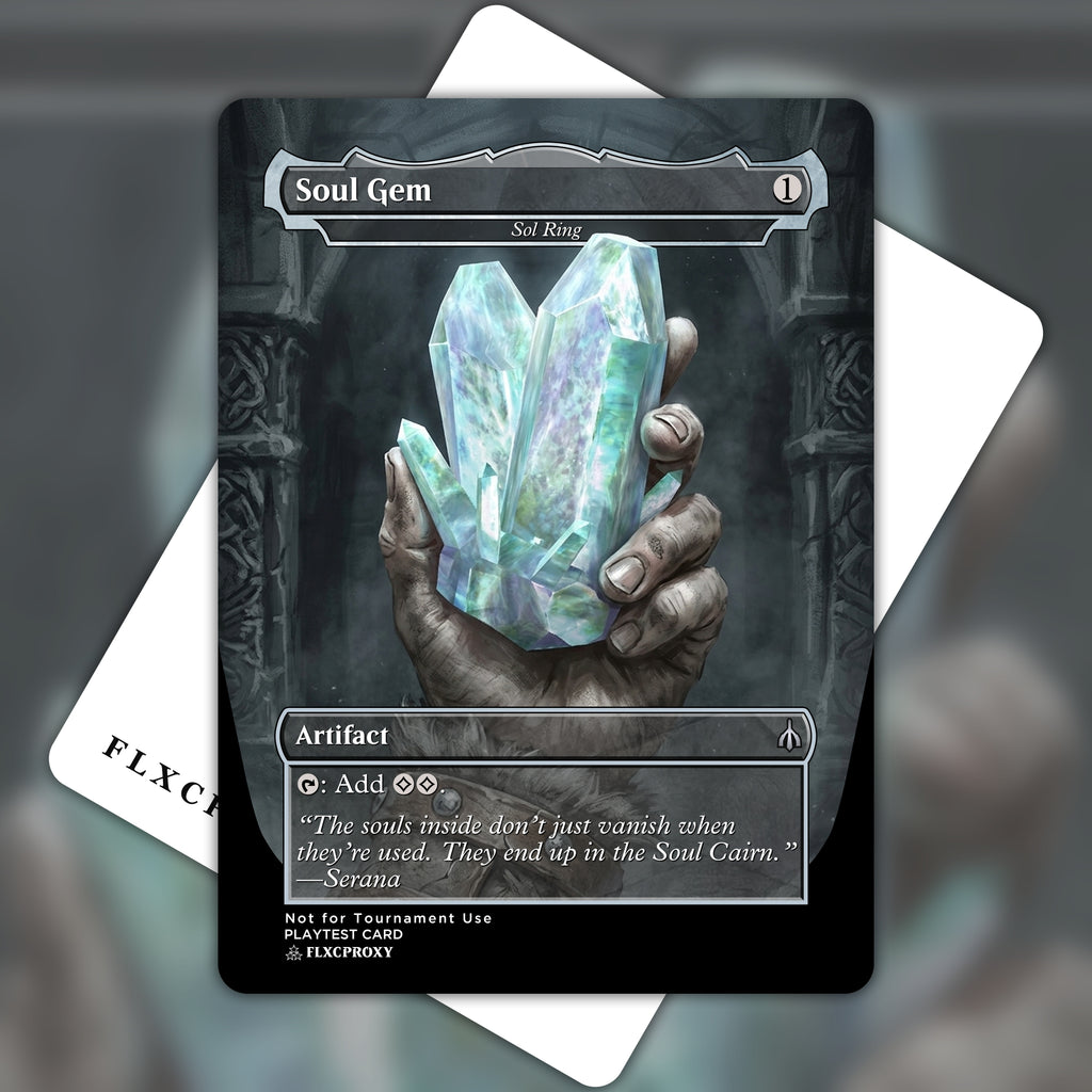 Sol Ring MTG Proxy Soul Gem