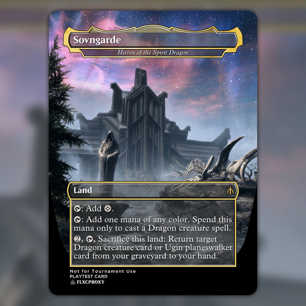 Haven of the Spirit Dragon MTG Proxy Sovngarde
