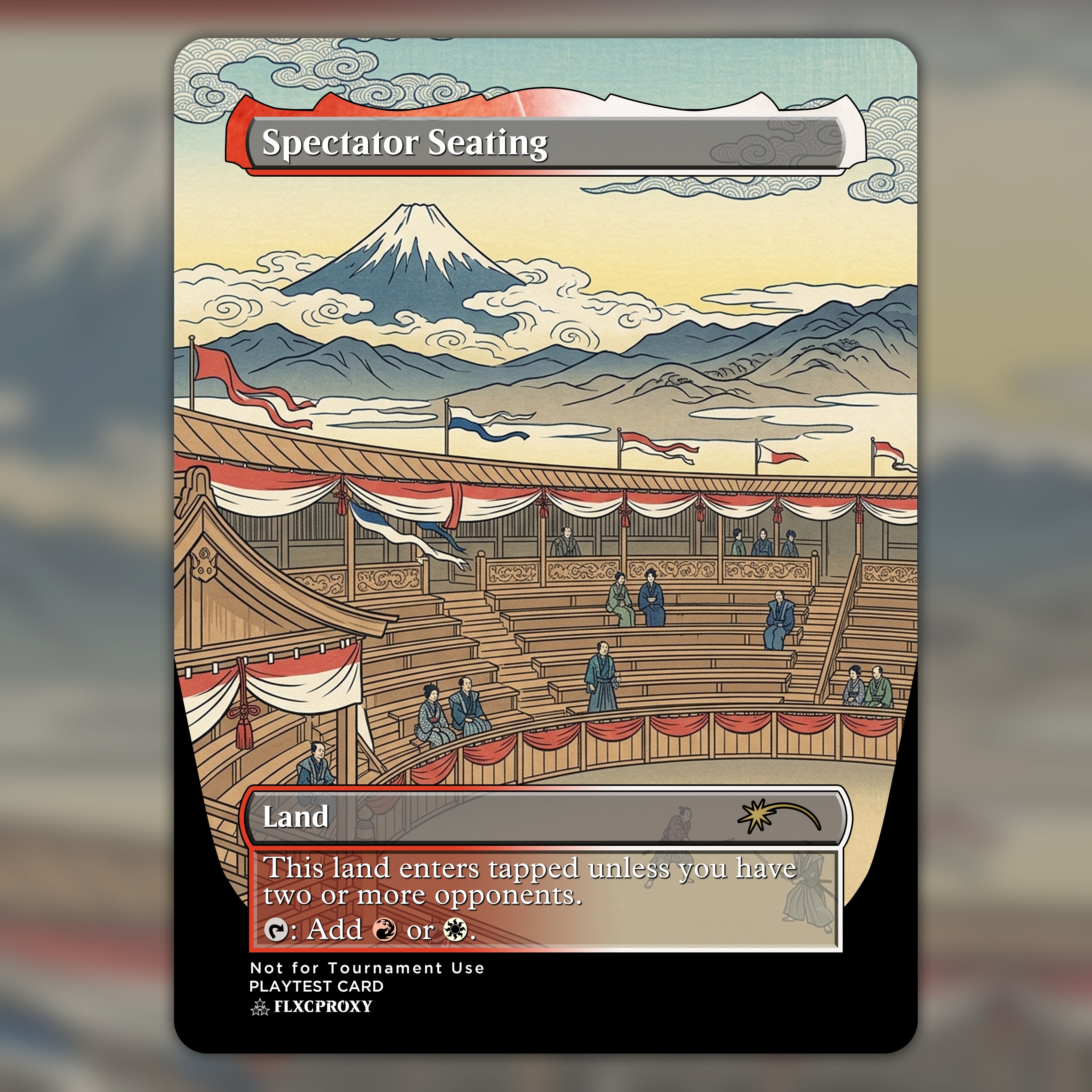 Spectator Seating MTG Proxy Ukiyo-e