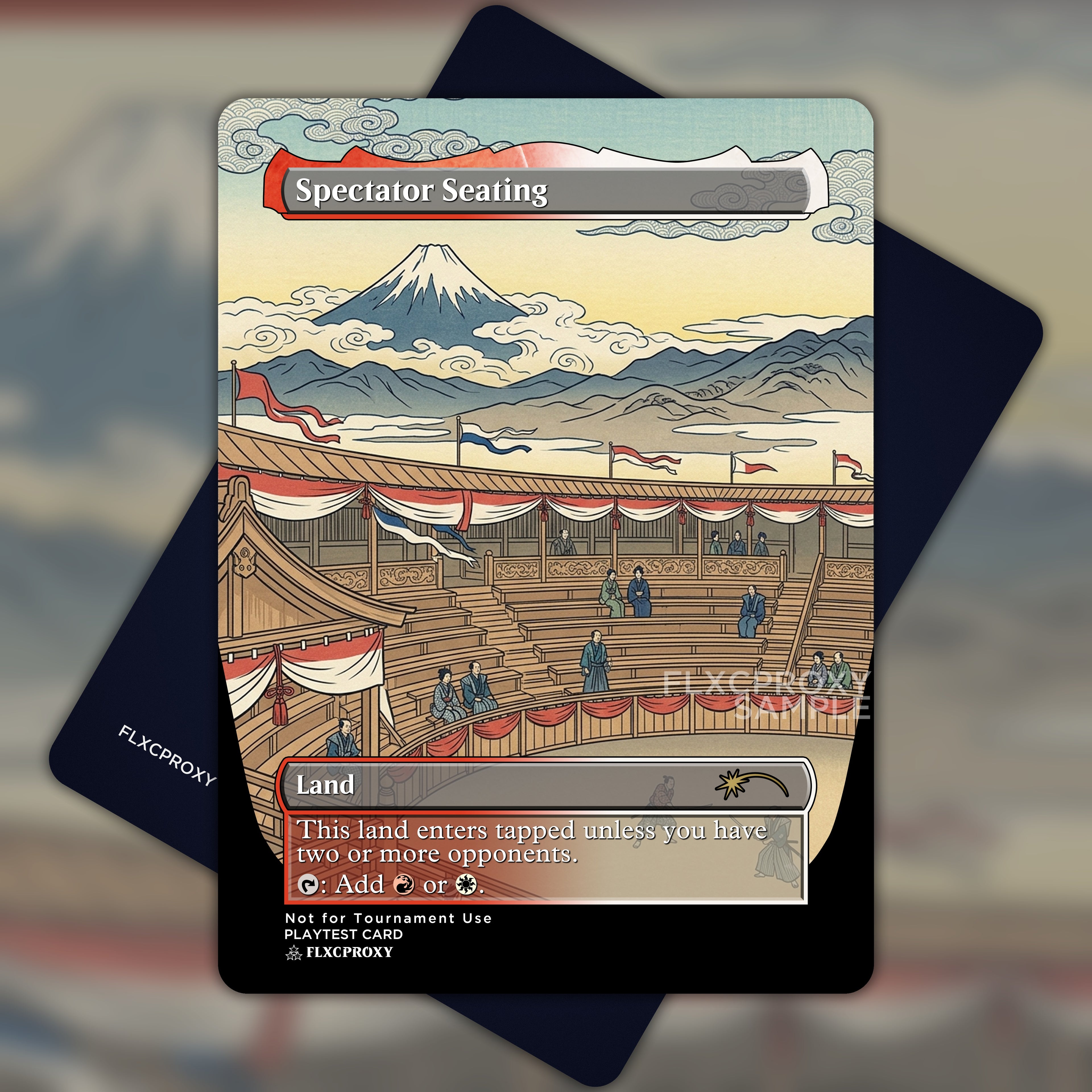 Spectator Seating MTG Proxy Ukiyo-e