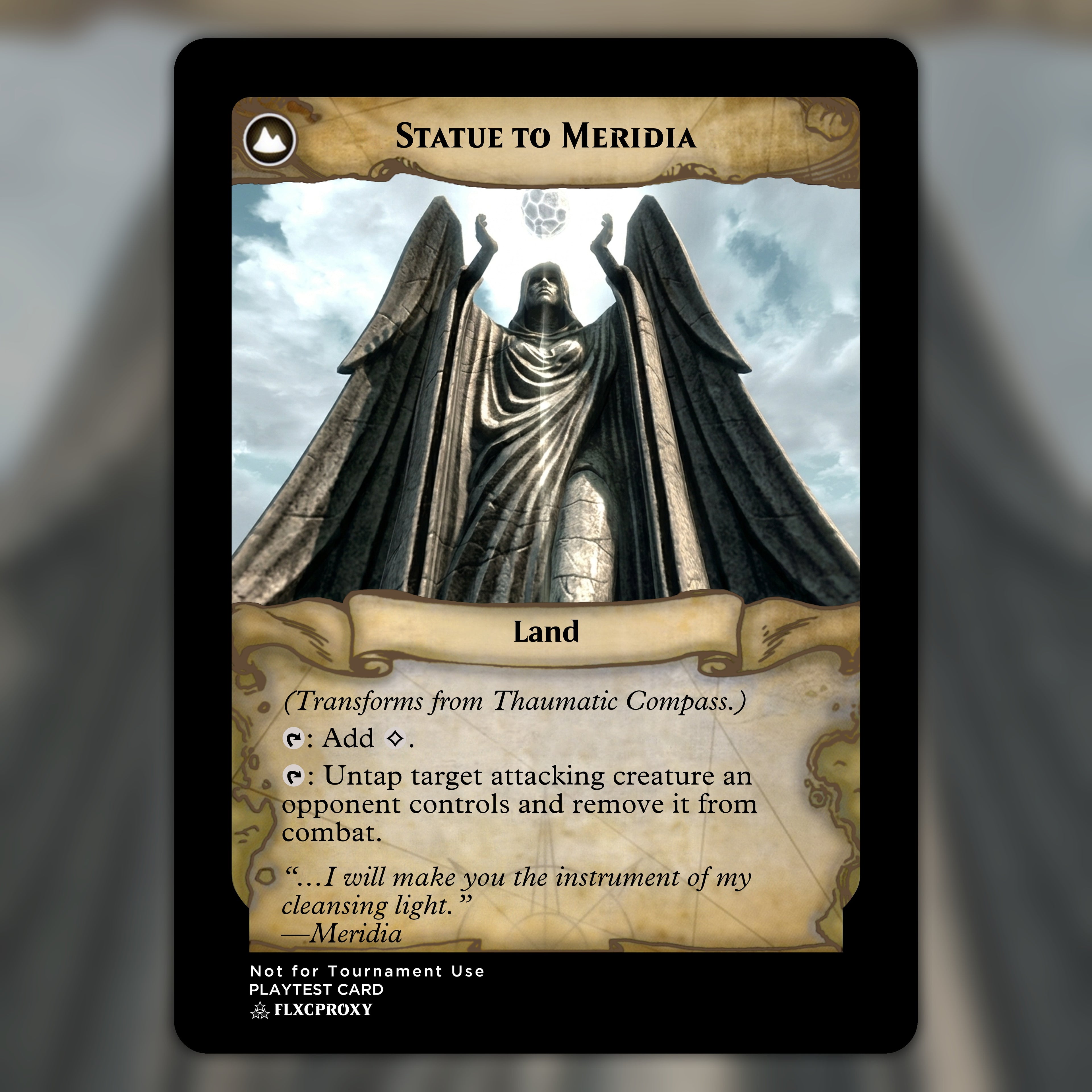 Spires of Orazca MTG Proxy Skyrim