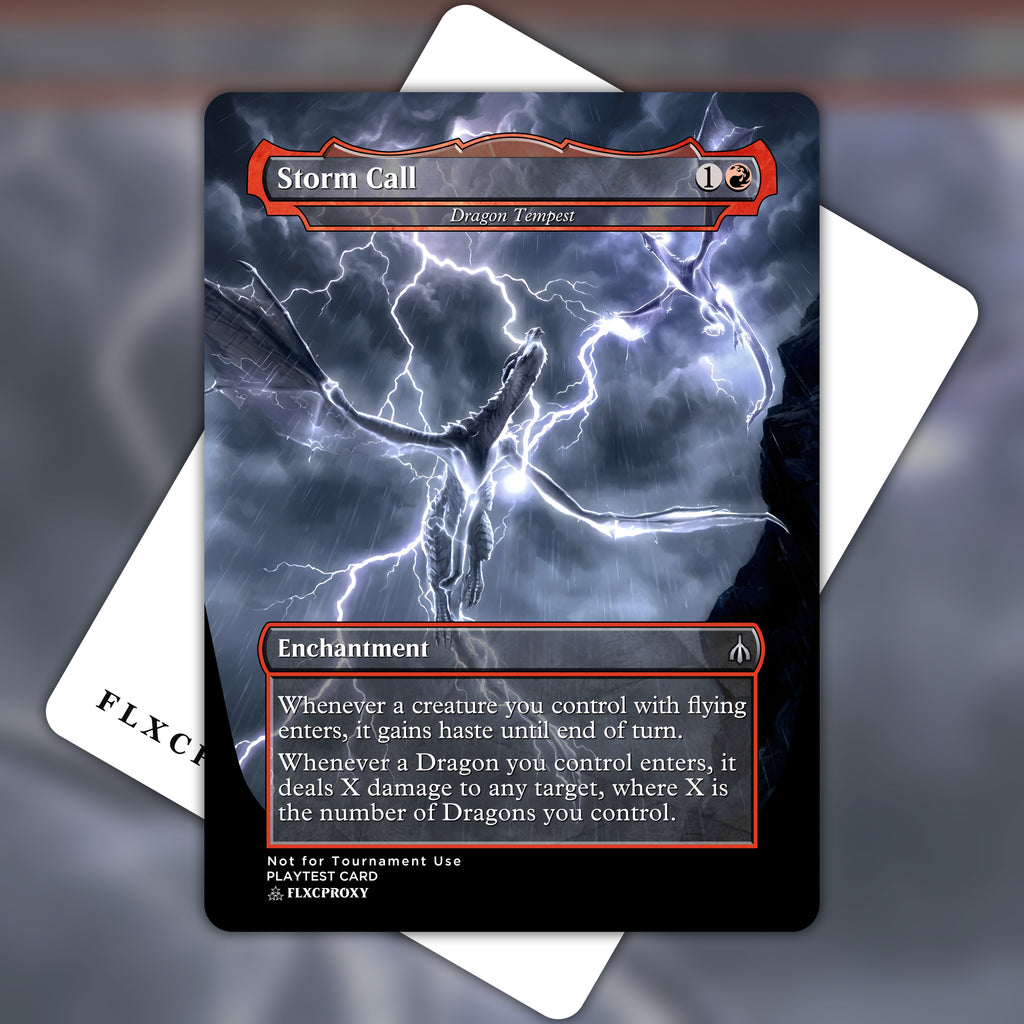 Dragon Tempest MTG Proxy Storm Call