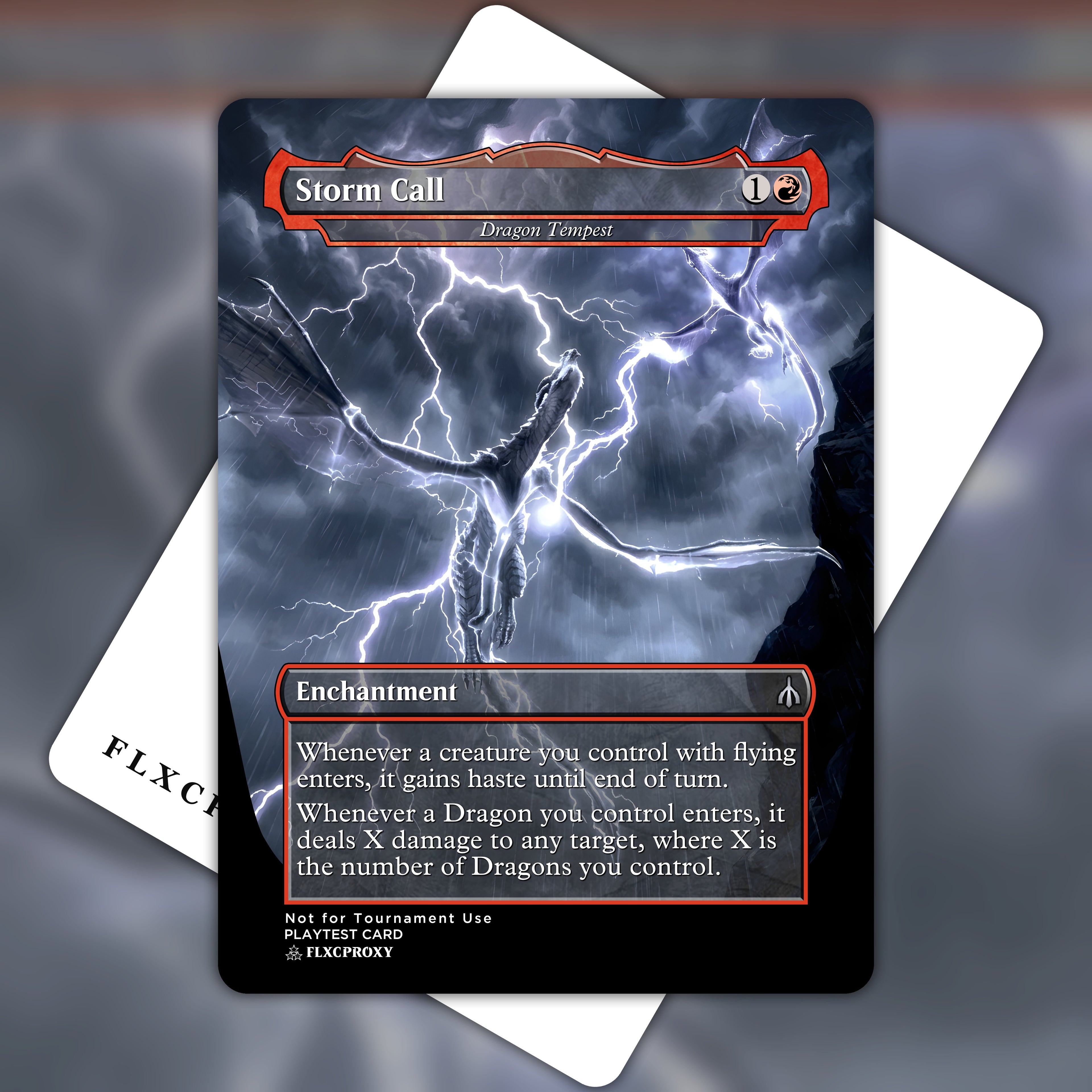 Dragon Tempest MTG Proxy Storm Call