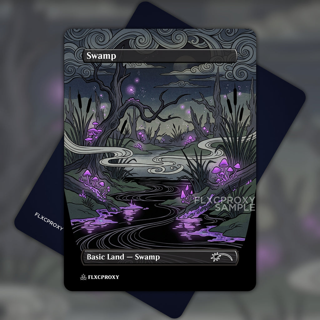 Swamp MTG Proxy Ukiyo-e