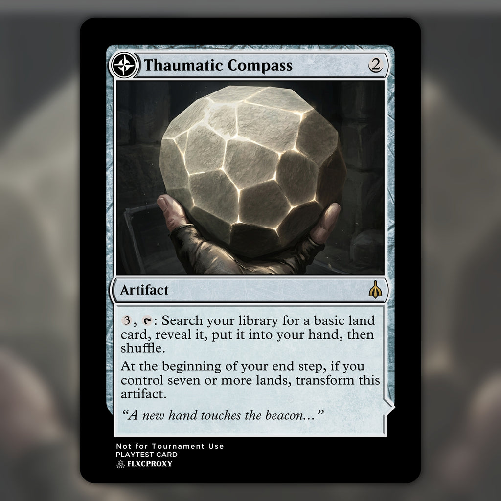 Thaumatic Compass MTG Proxy Skyrim