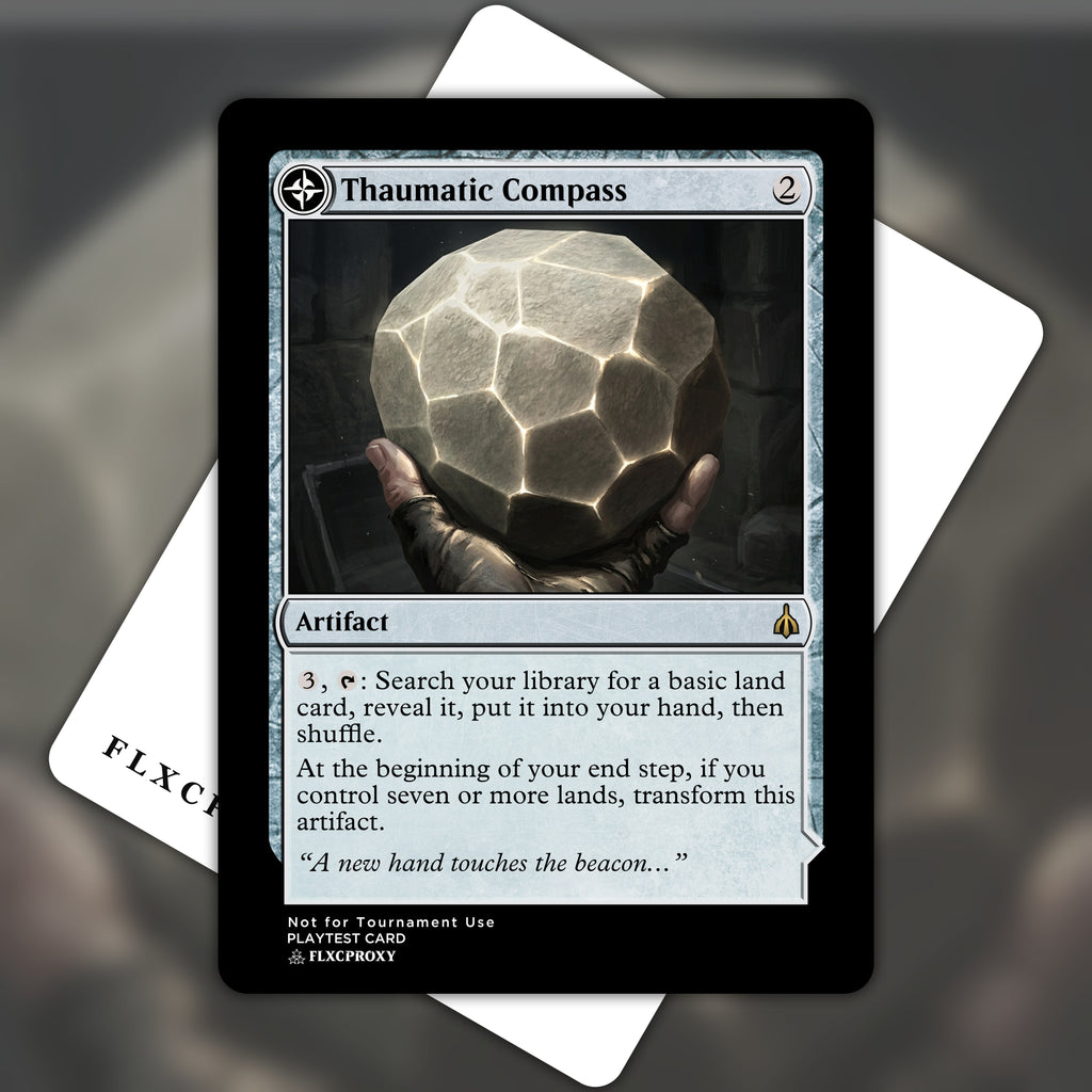 Thaumatic Compass MTG Proxy Skyrim