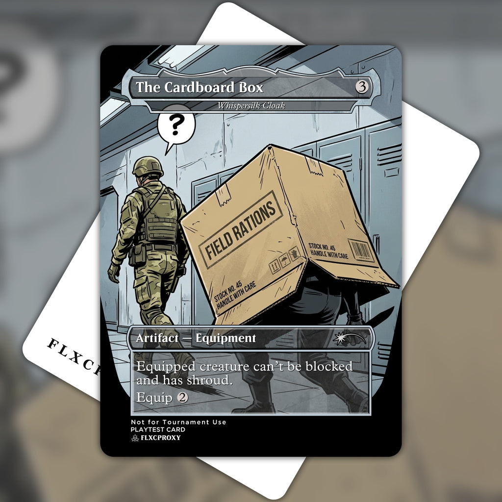 Whispersilk Cloak MTG Proxy The Cardboard Box