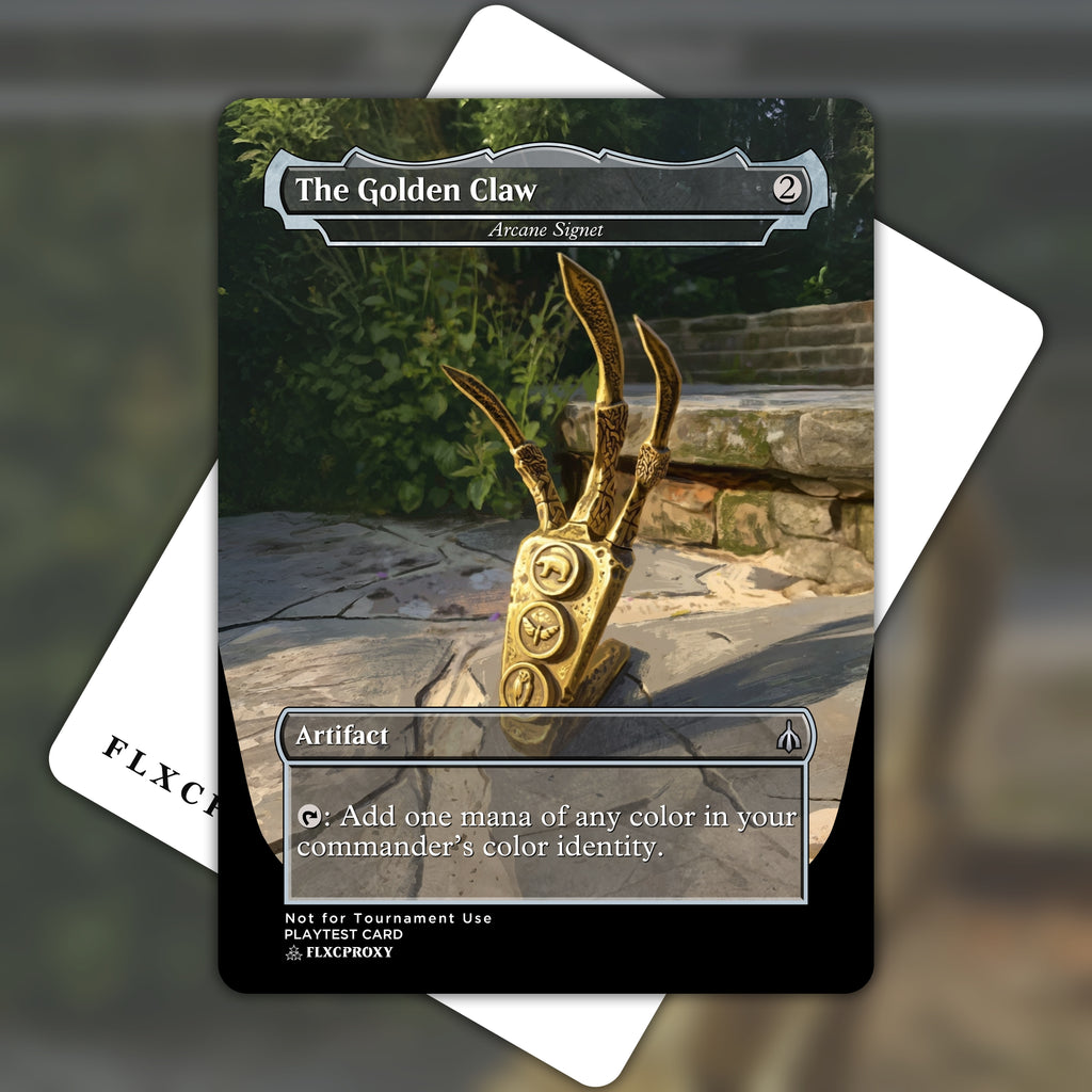 Arcane Signet MTG Proxy The Golden Claw