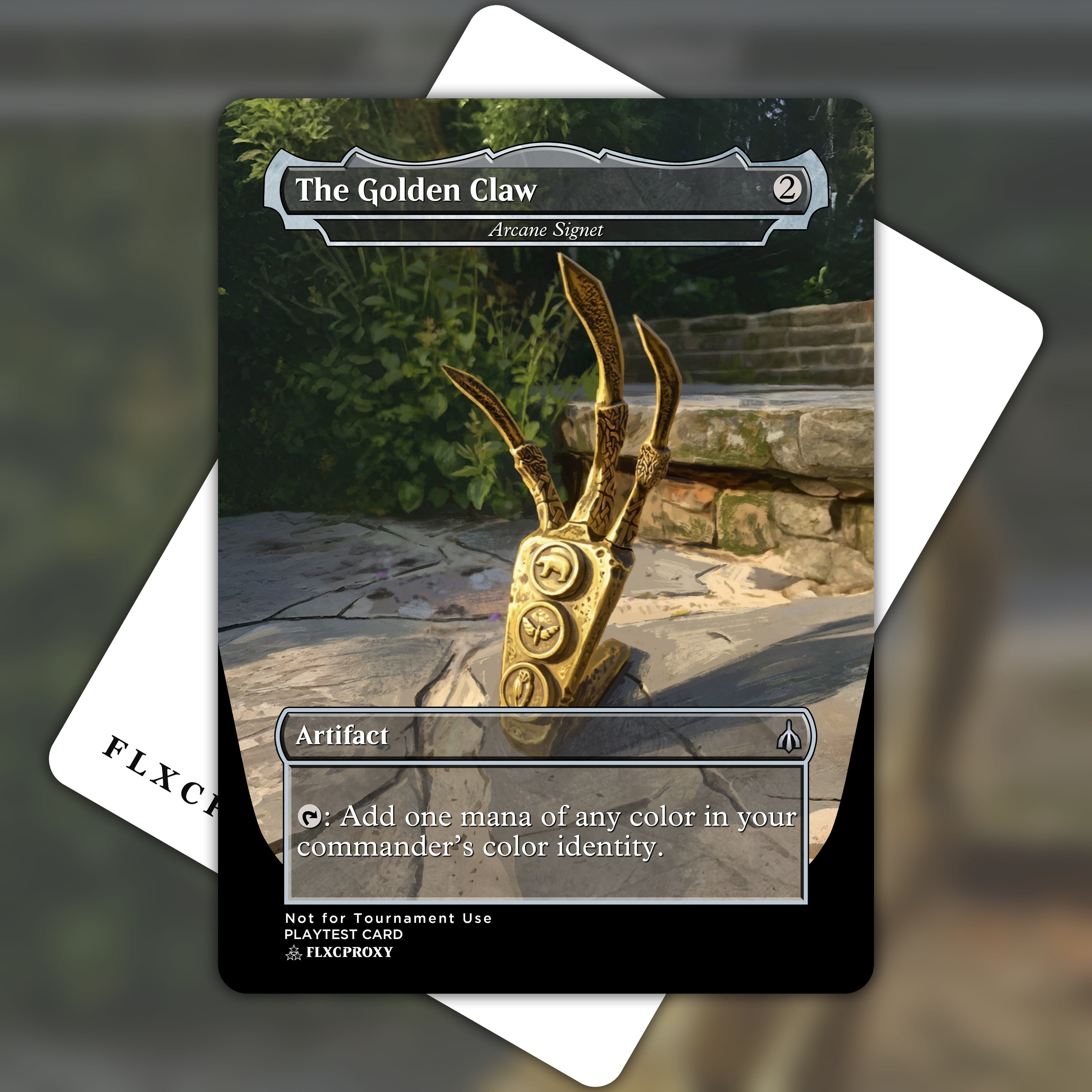 Arcane Signet MTG Proxy The Golden Claw