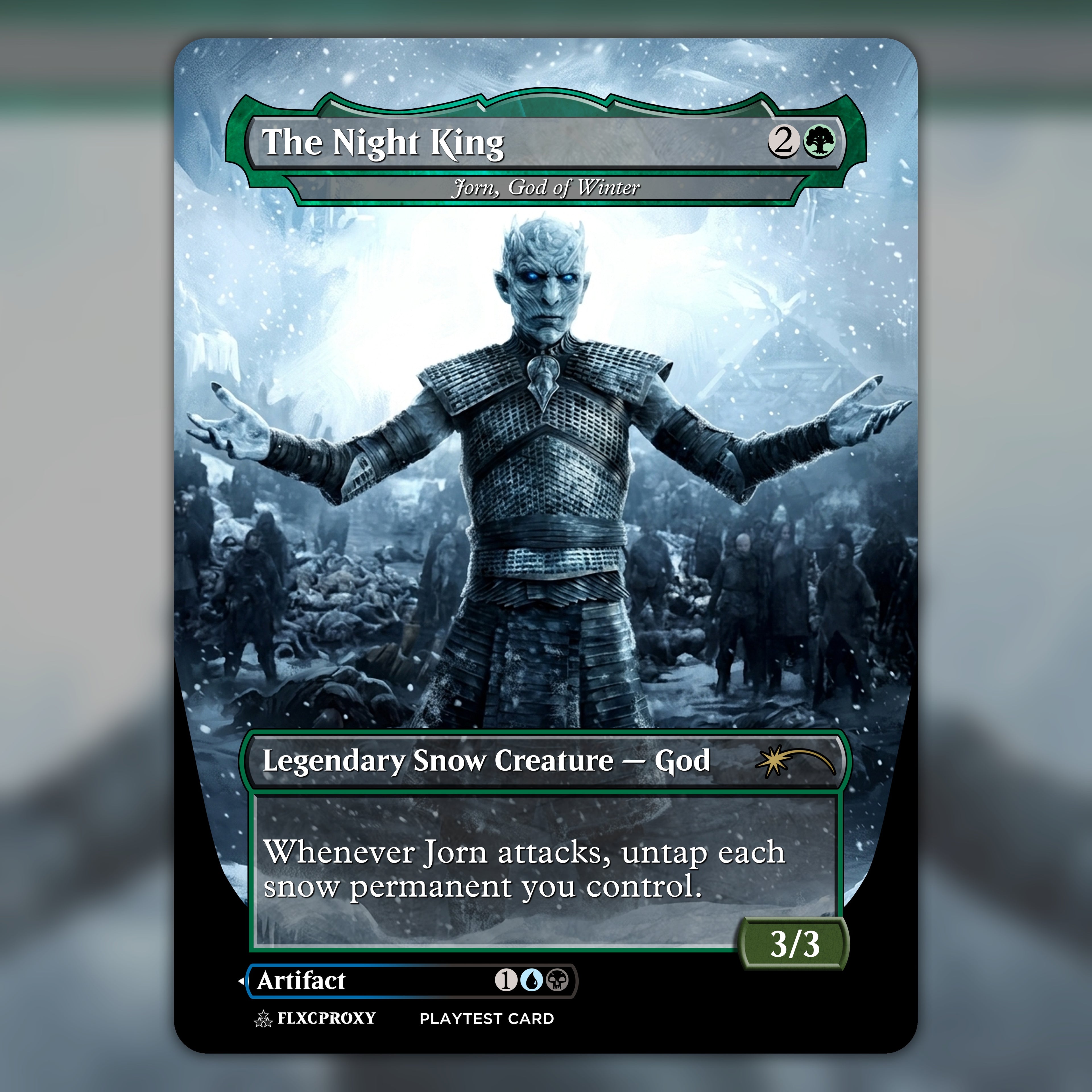 Jorn, God of Winter MTG Proxy The Night King