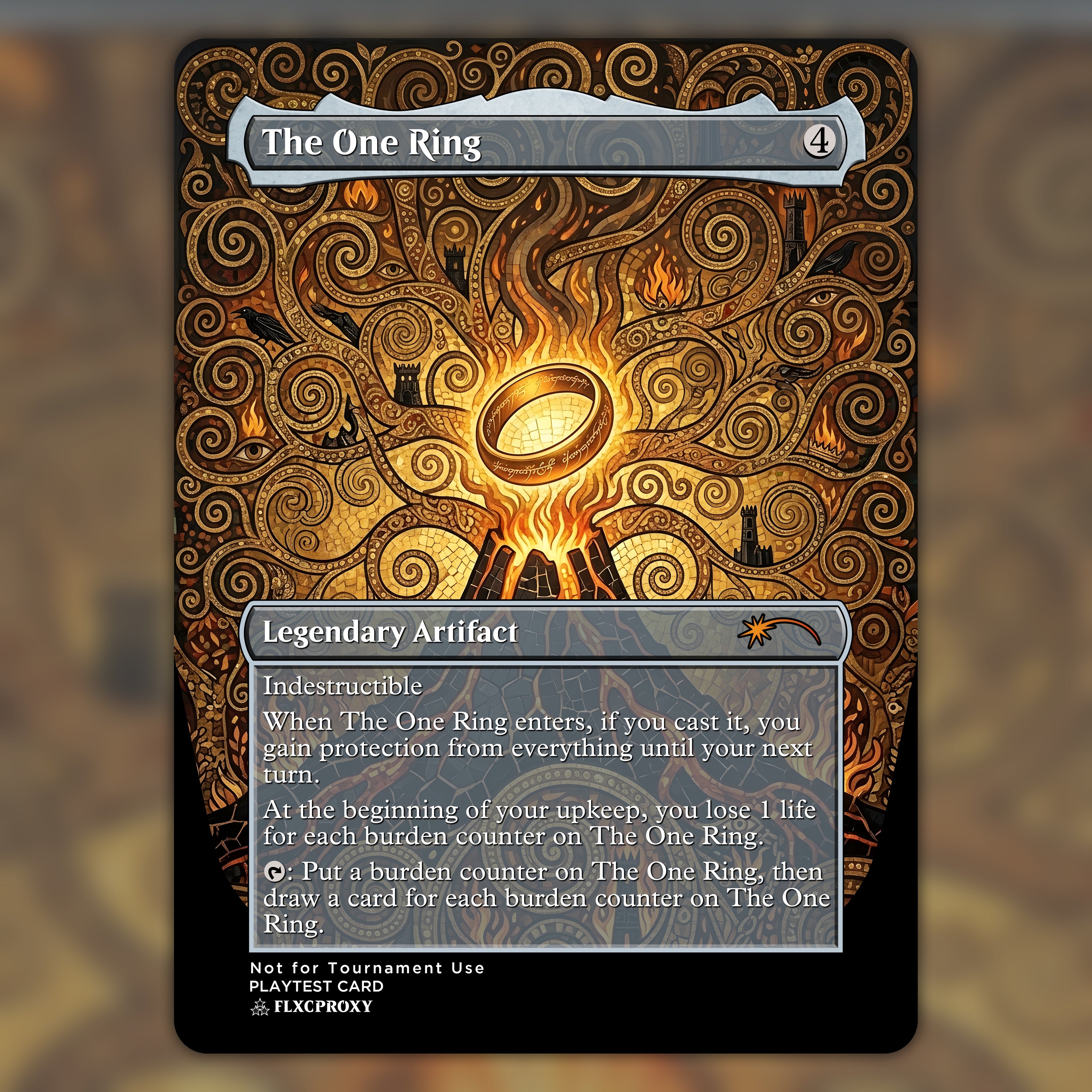 The One Ring MTG Proxy Custom Art