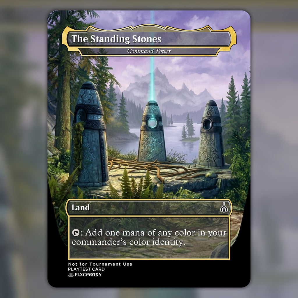 Command Tower MTG Proxy The Standing Stones