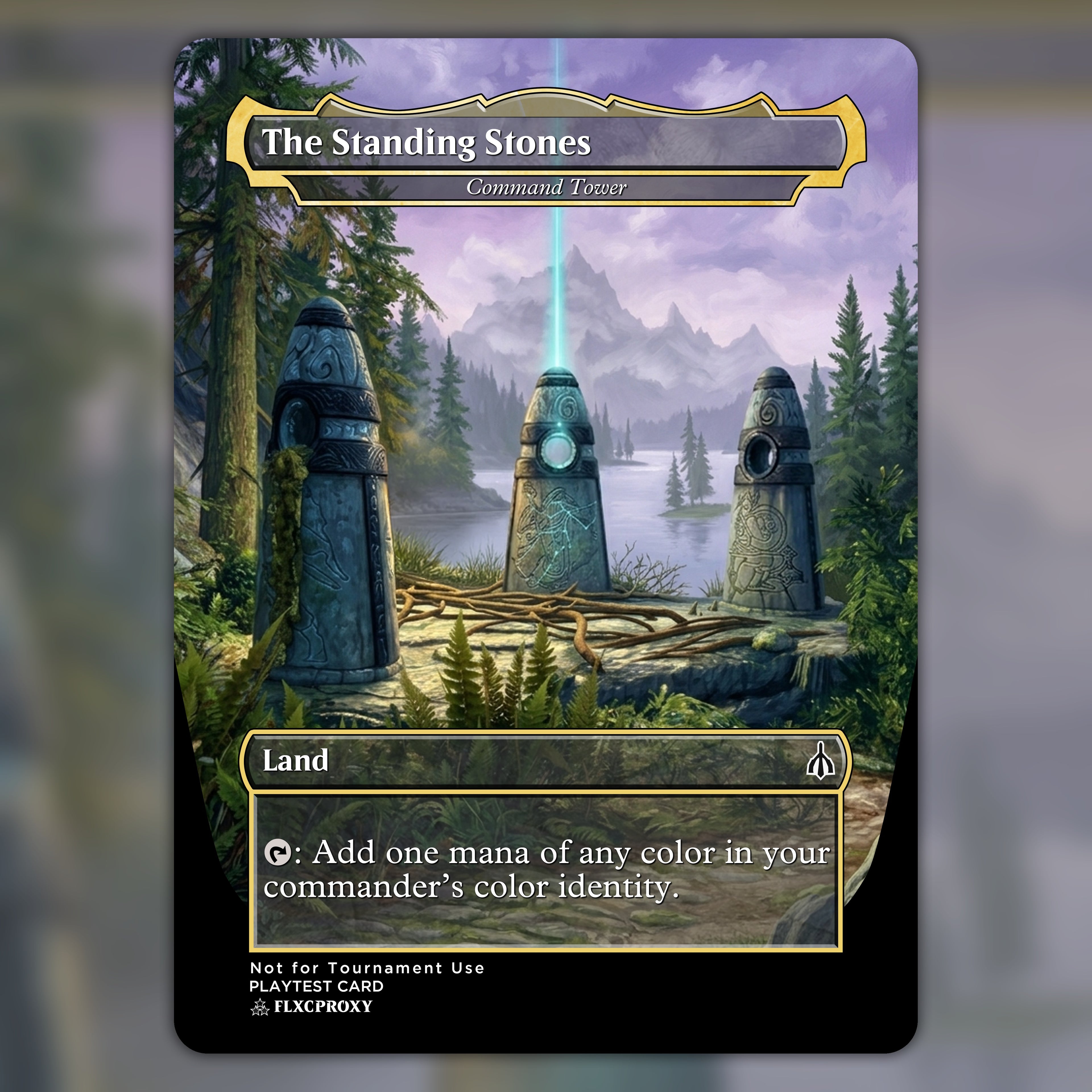 Command Tower MTG Proxy The Standing Stones