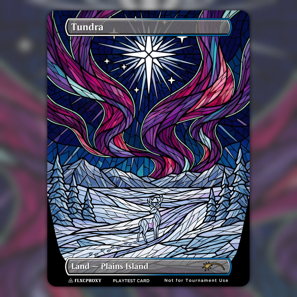 Tundra MTG Proxy Stained Glass