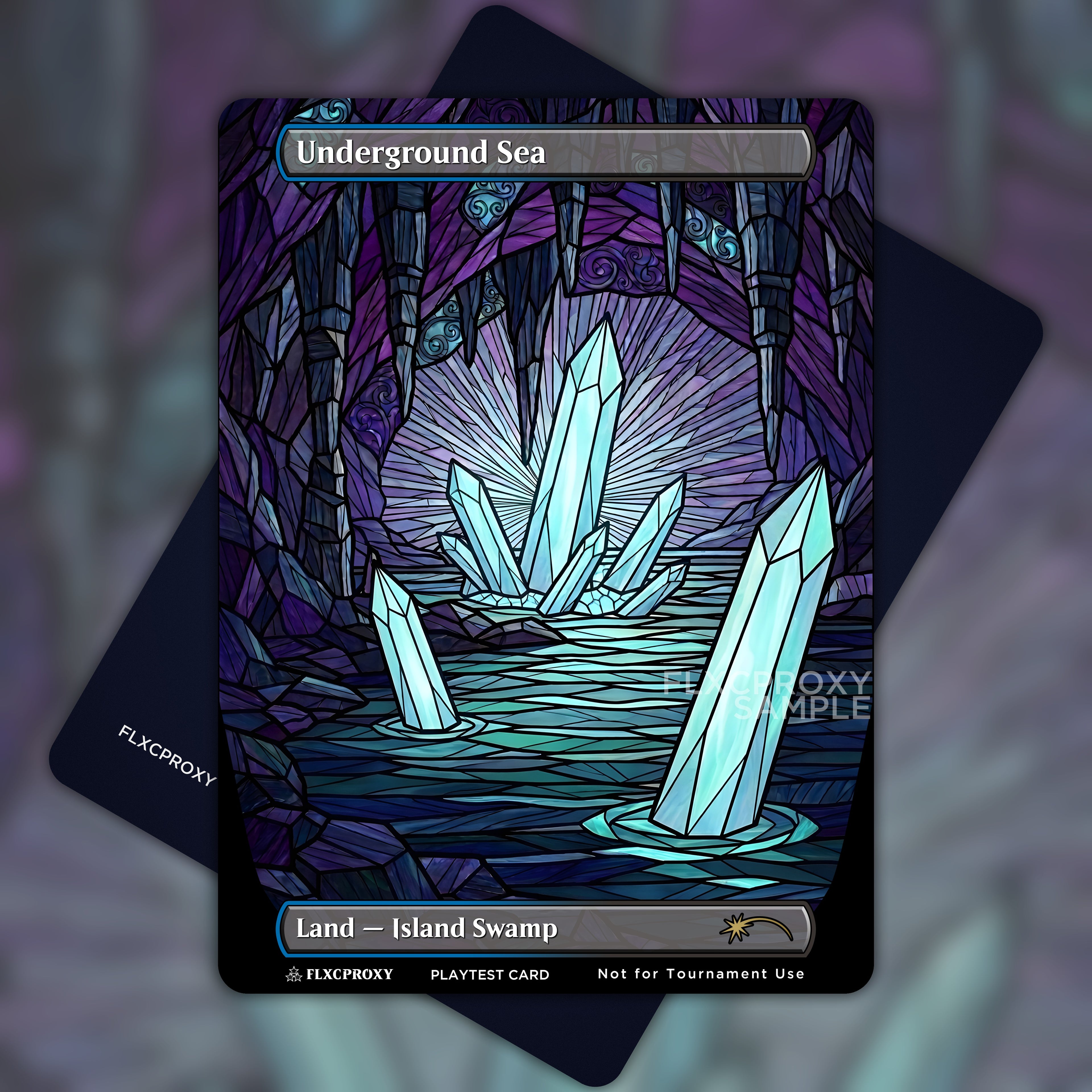 Underground Sea MTG Proxy Stained Glass