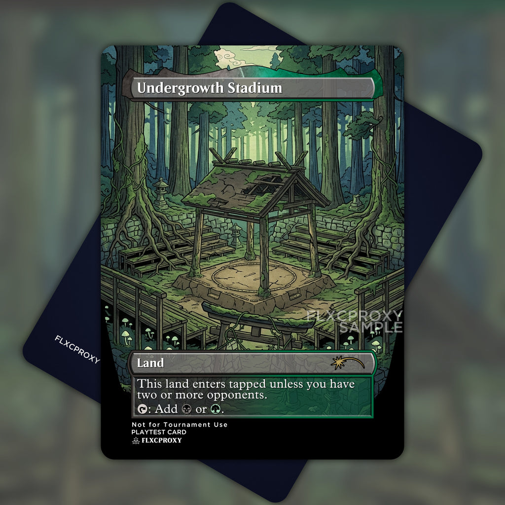 Undergrowth Stadium MTG Proxy Ukiyo-e
