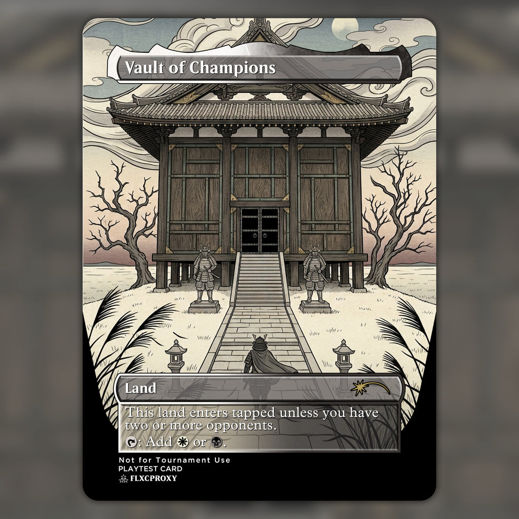 Vault of Champions MTG Proxy Ukiyo-e