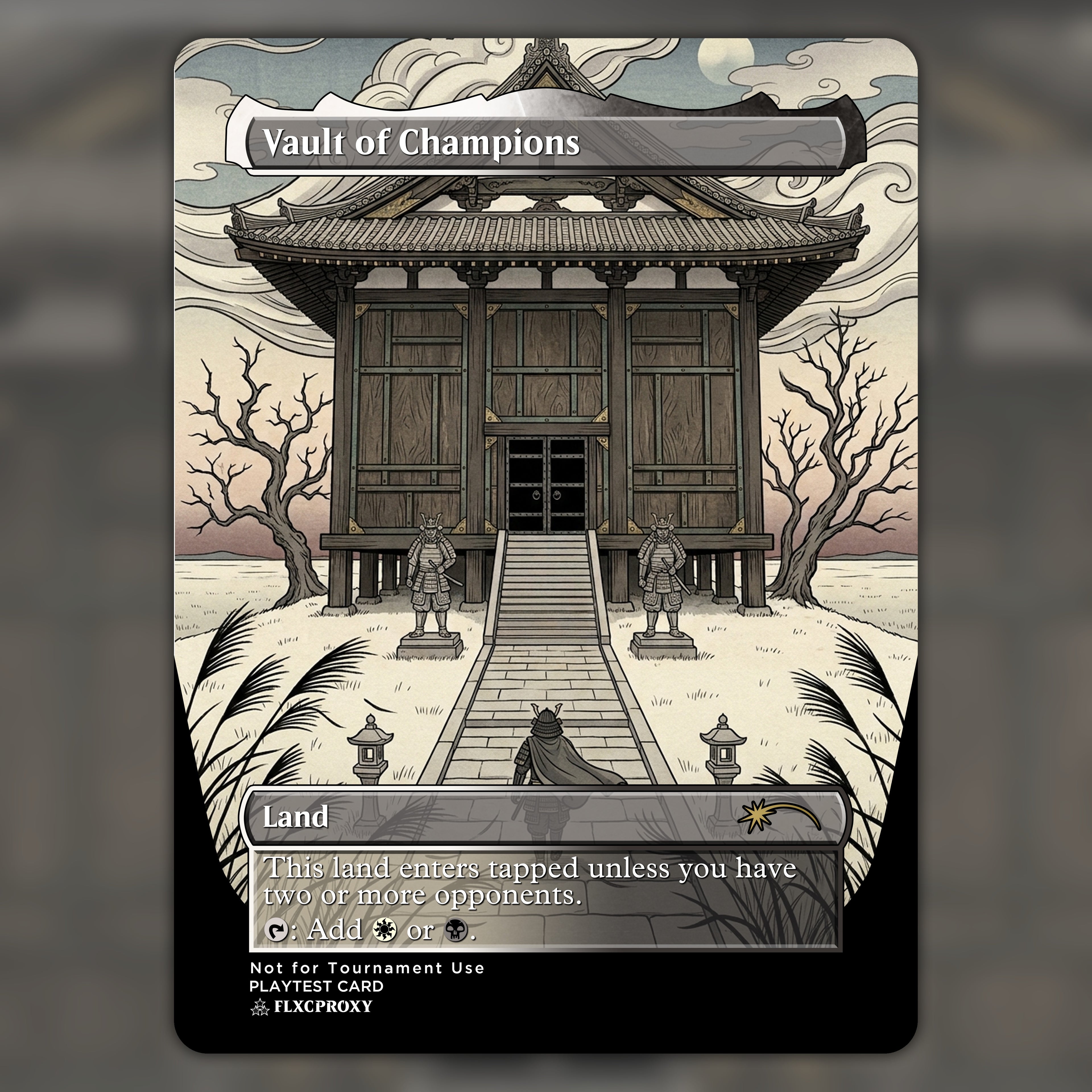Vault of Champions MTG Proxy Ukiyo-e