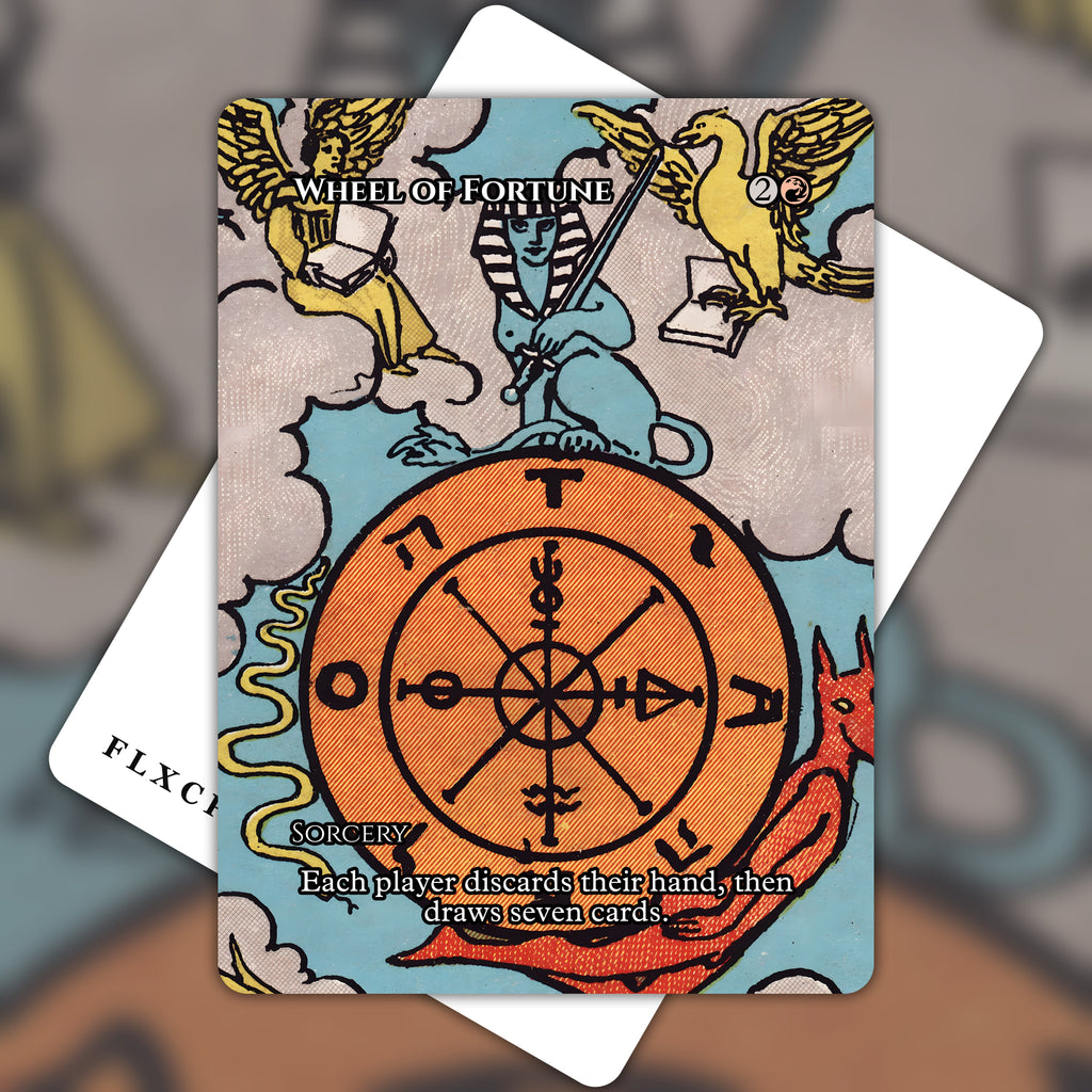 Wheel of Fortune MTG Proxy Tarot