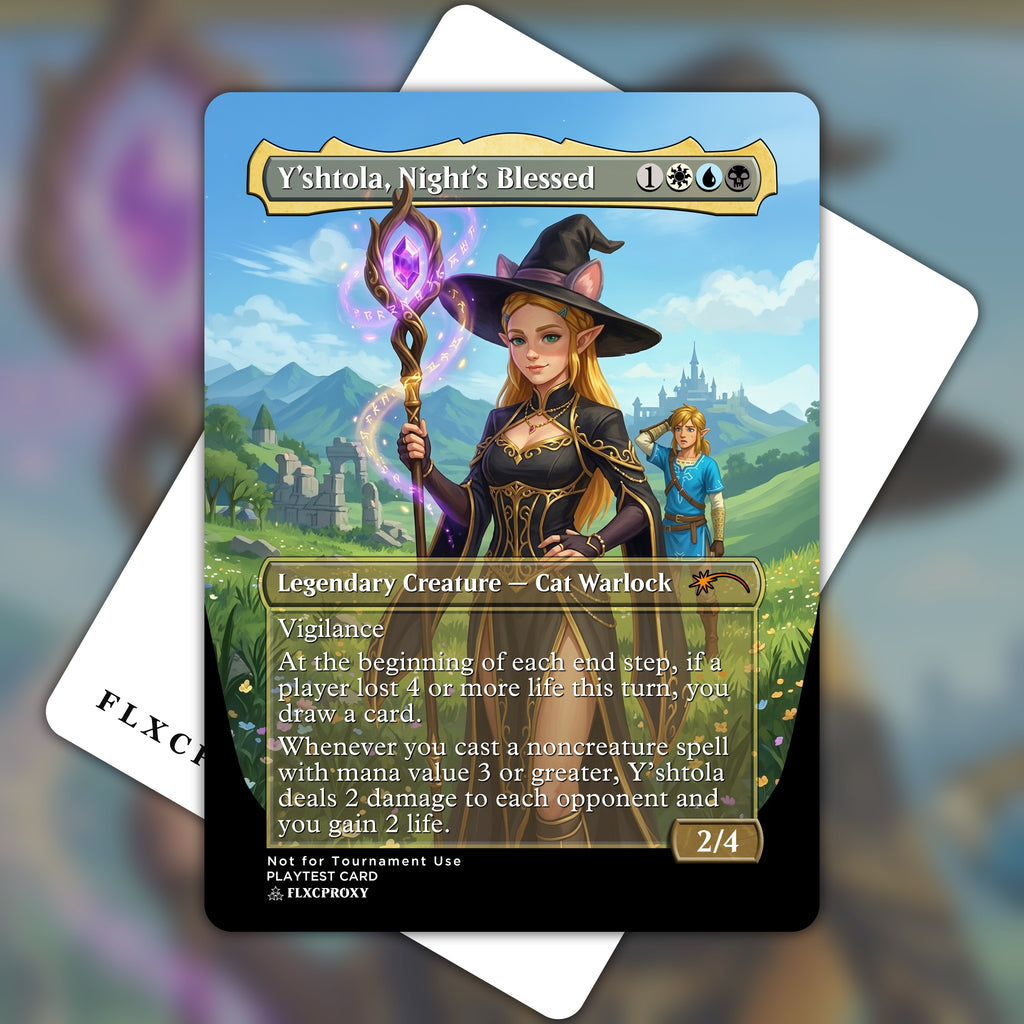 Y'shtola, Night's Blessed MTG Proxy Zelda