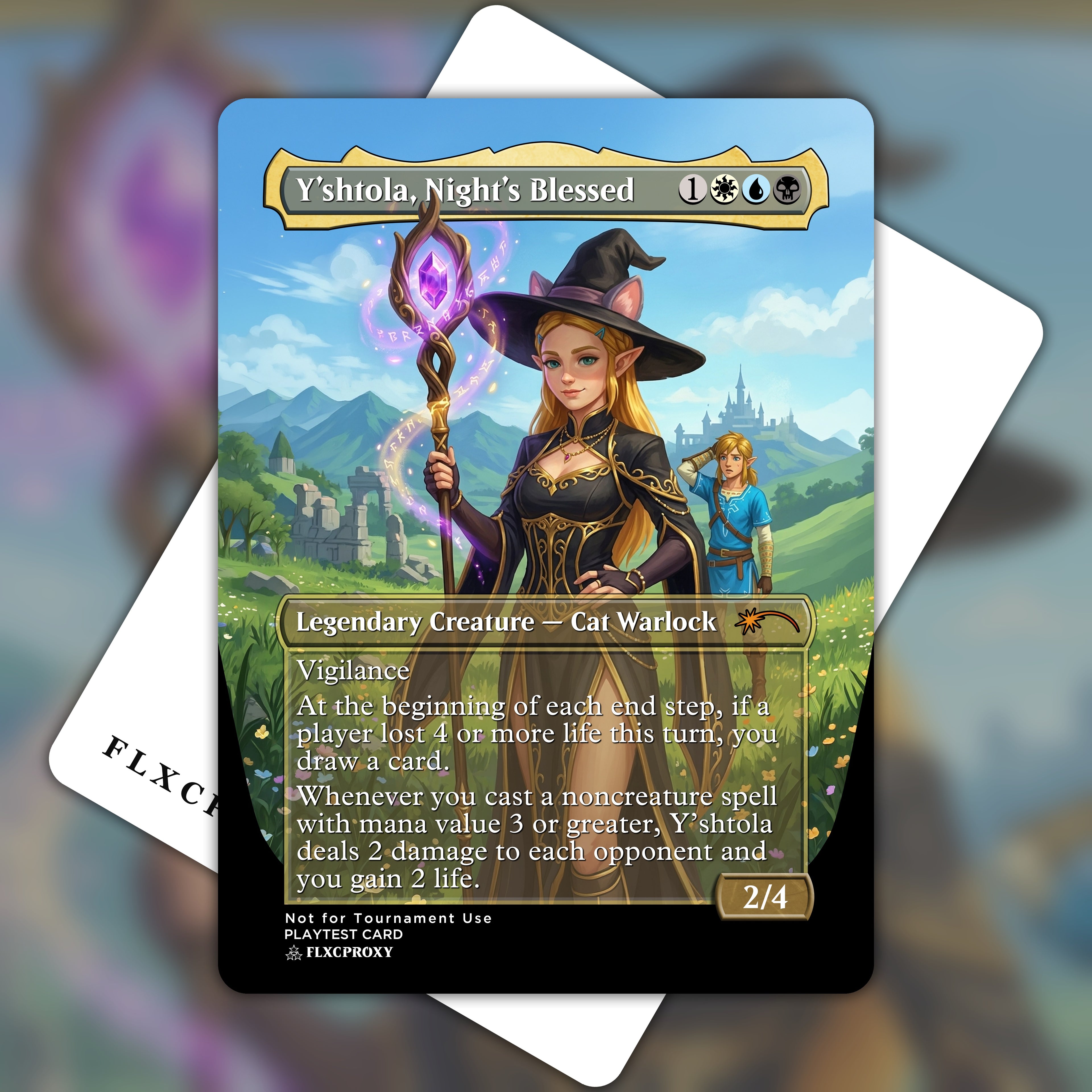Y'shtola, Night's Blessed MTG Proxy Zelda