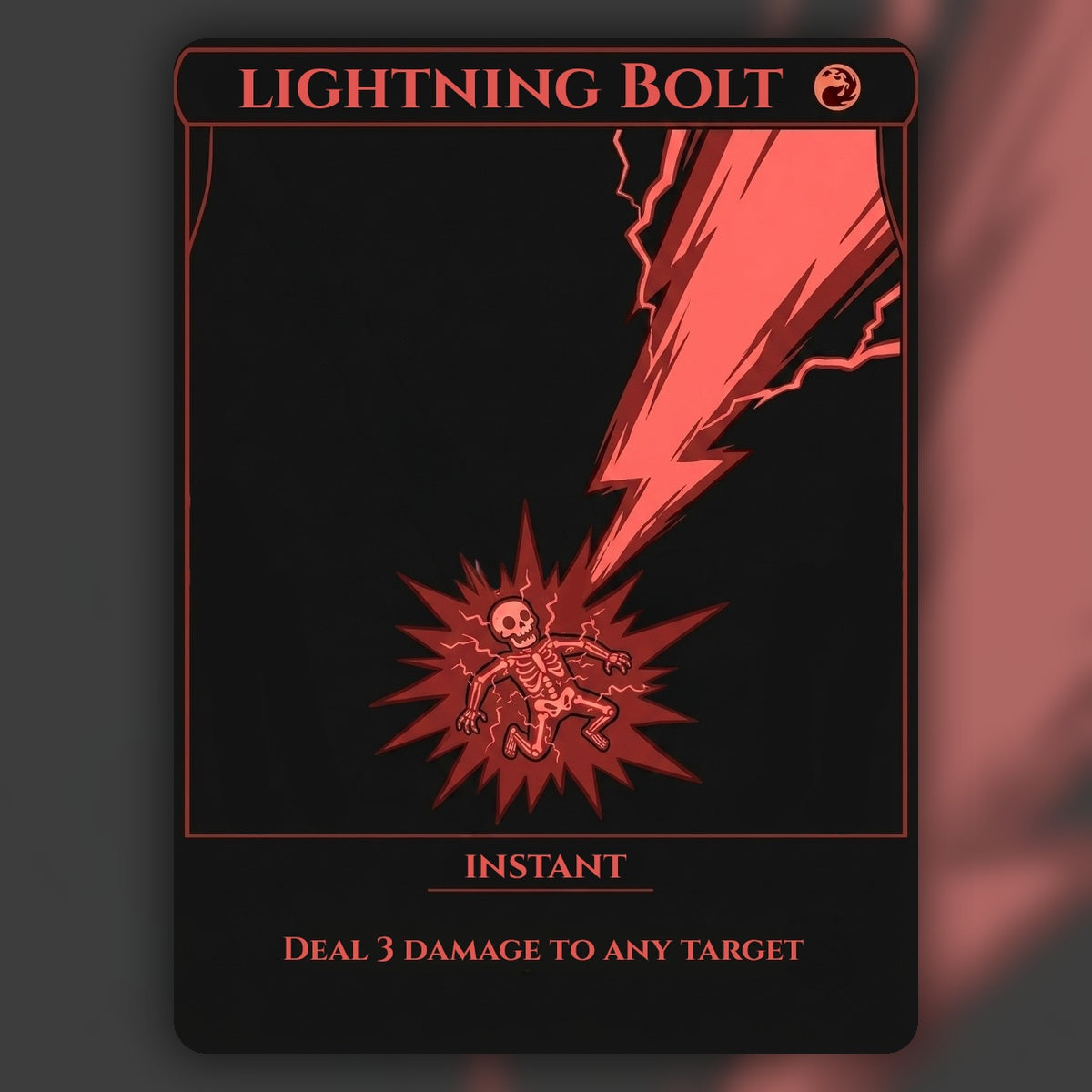 Lightning Bolt MTG Proxy